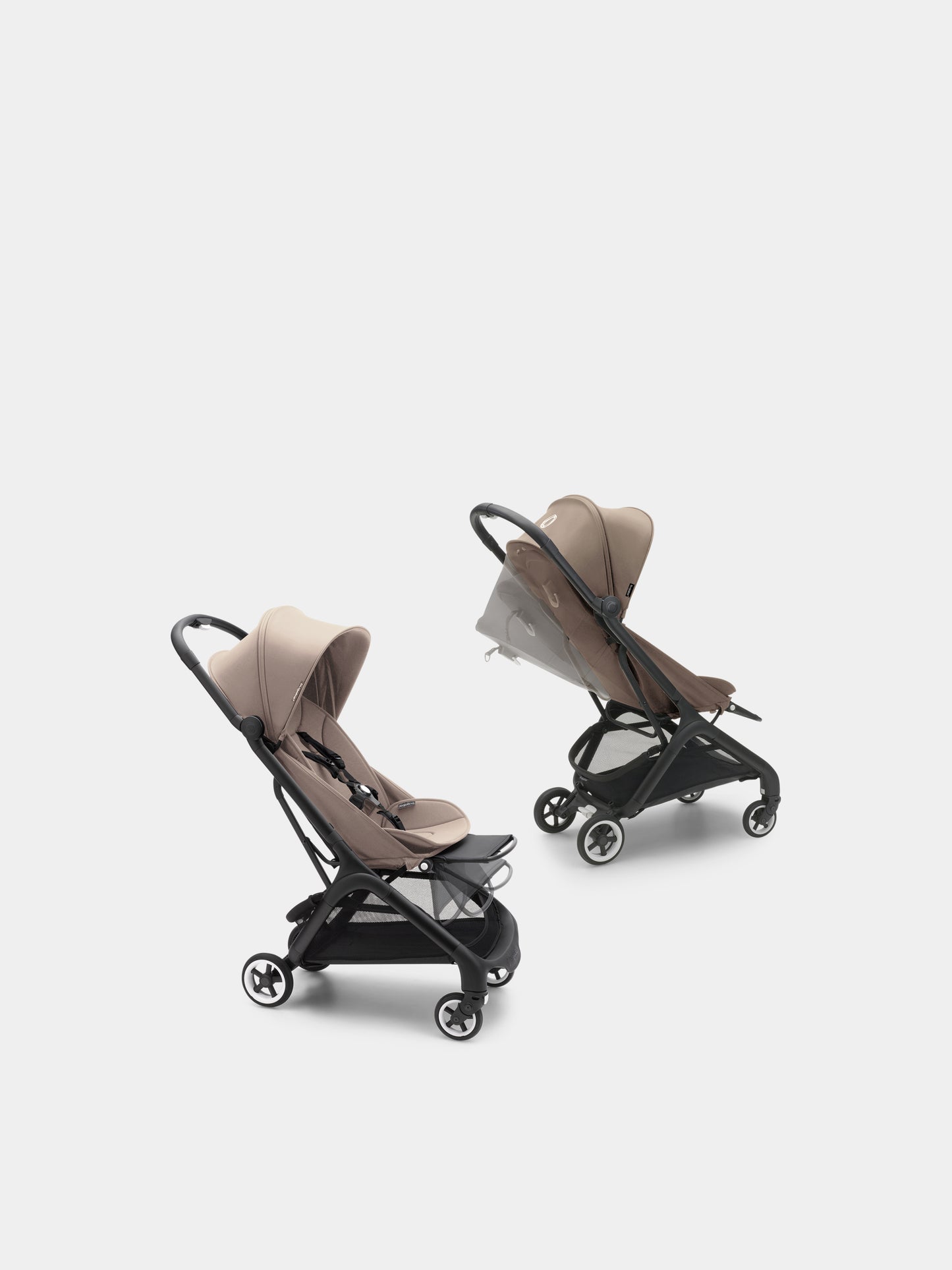 Poussette complète Butterfly Black/Desert pour bébé enfants