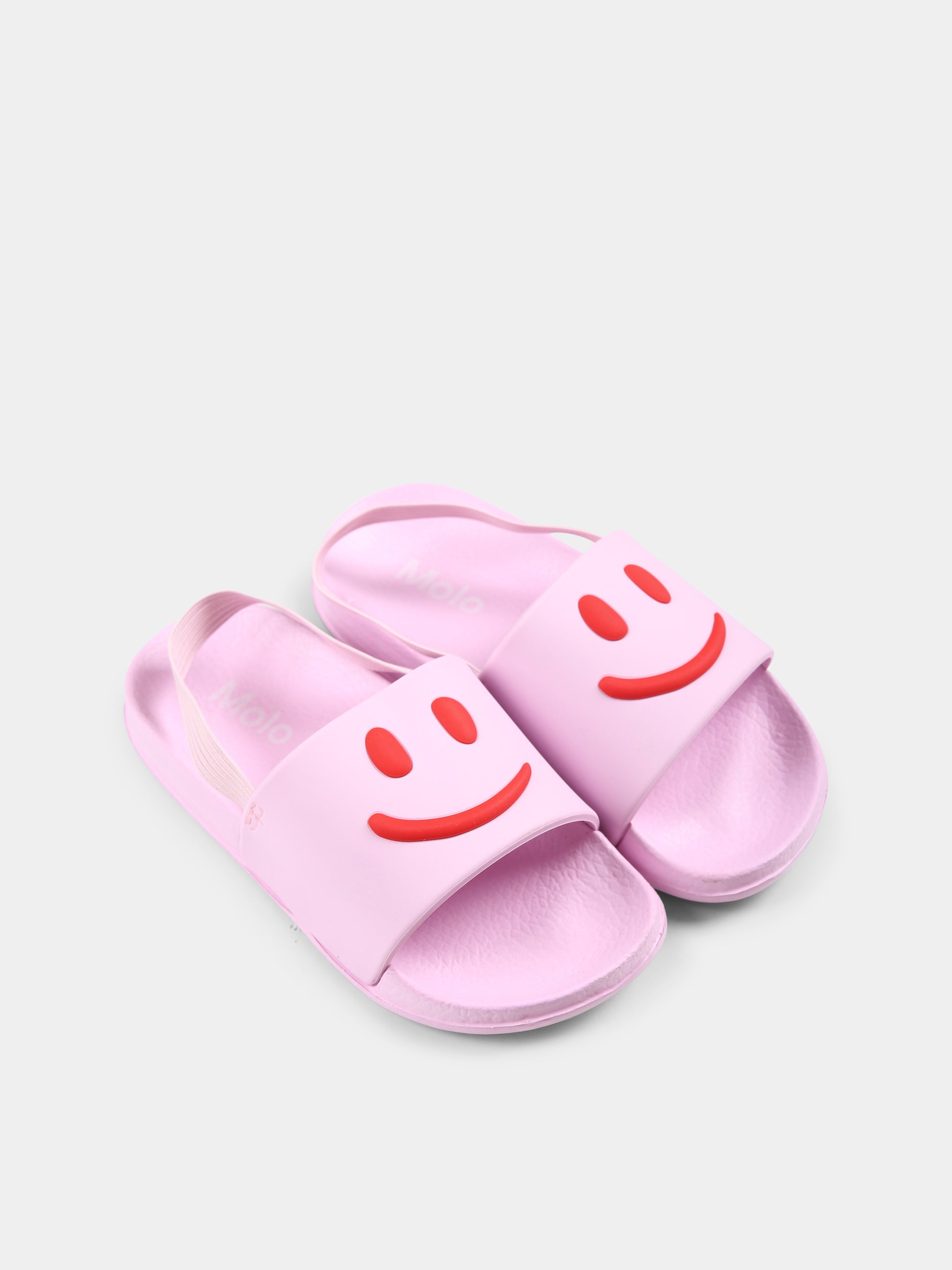 Ciabatte rosa Zhappy per bambina con smile,Molo,7S25U201 2096-