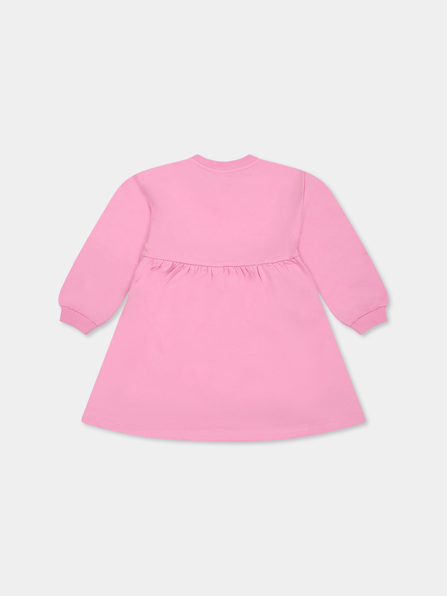 Robe rose pour bébé fille avec Teddy Bear