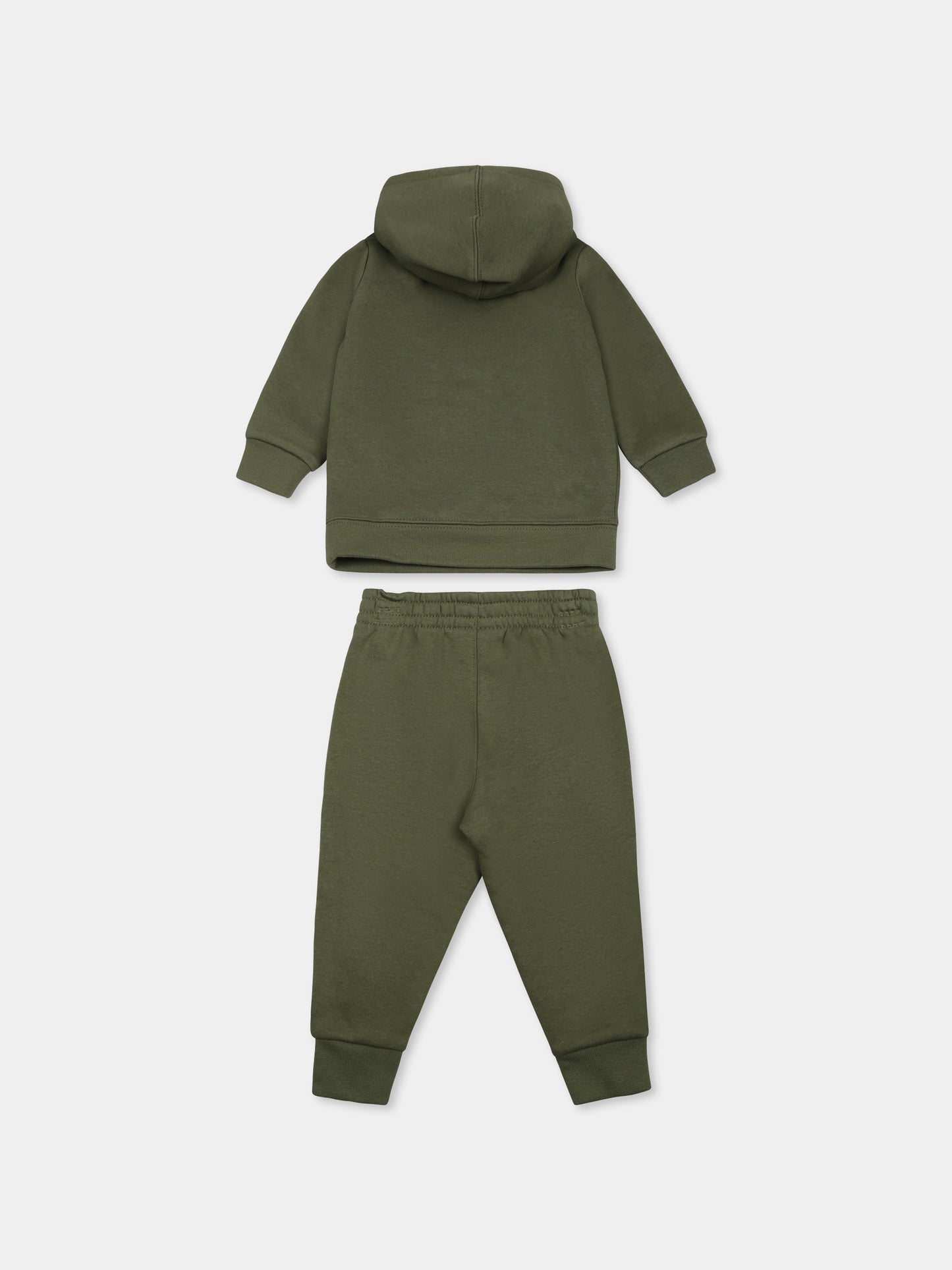 Ensemble vert pour bébé enfants avec logo