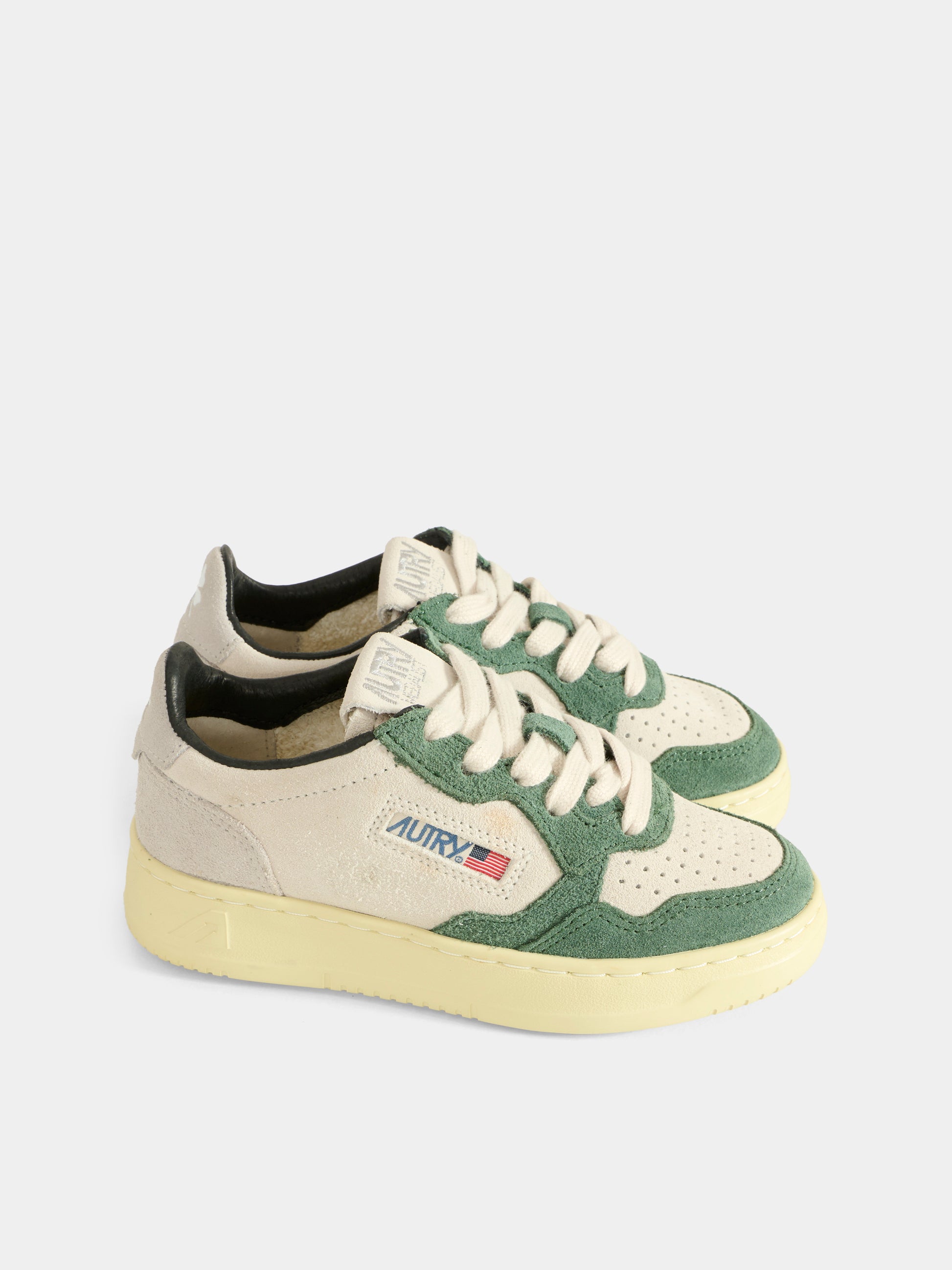 Sneakers avorio per bambino con logo,Autry,KULK 3U03