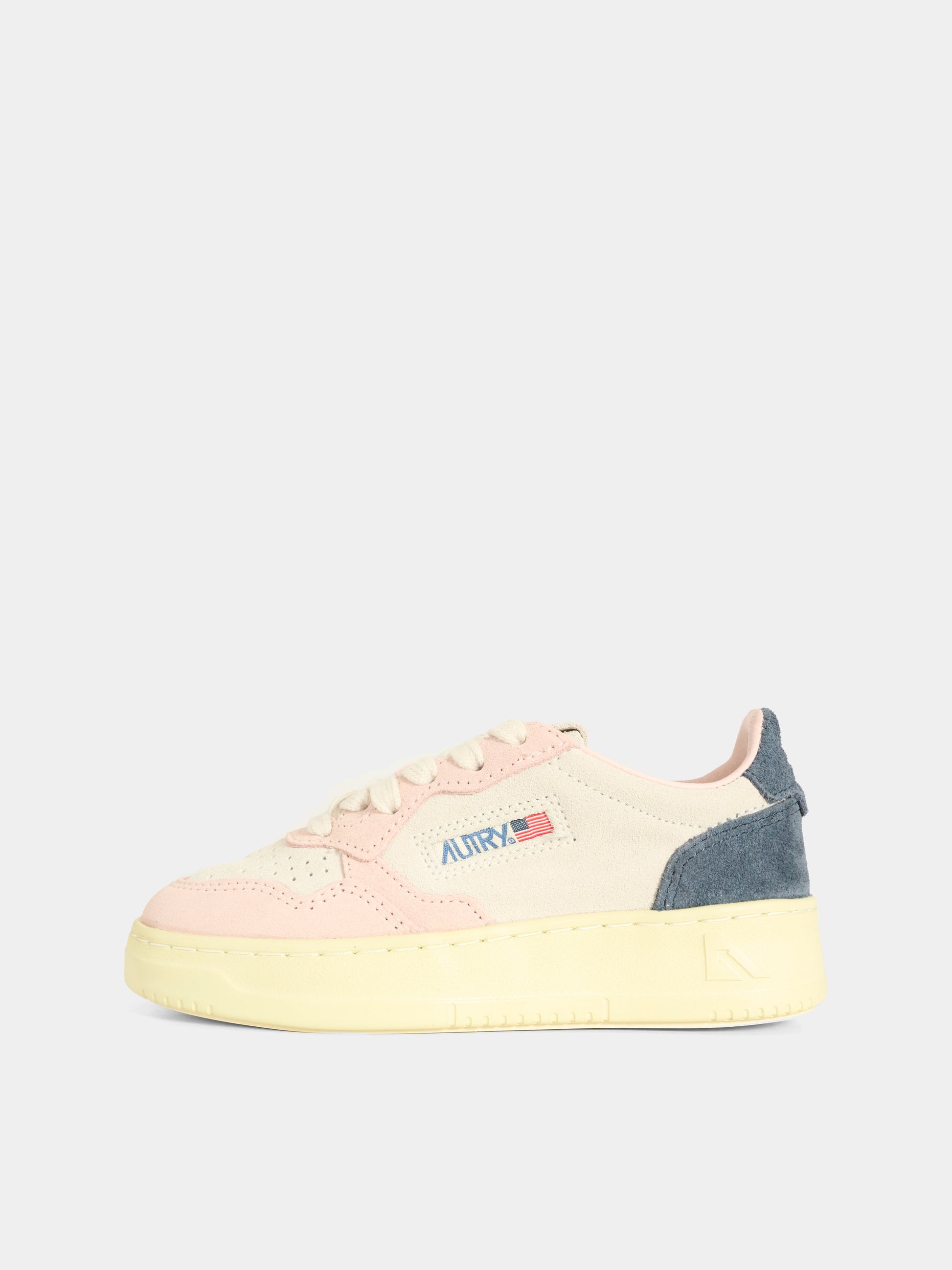 Sneakers avorio per bambina con logo,Autry,KULK 3U04