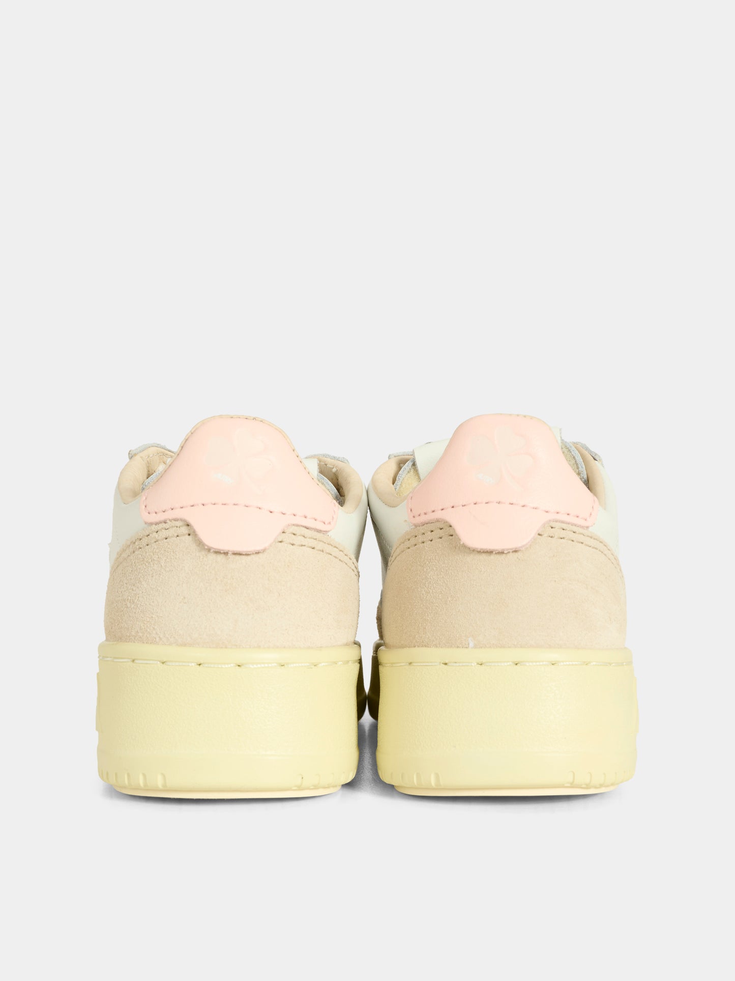 Sneakers bianche per bambina con logo,Autry,KULK FS05