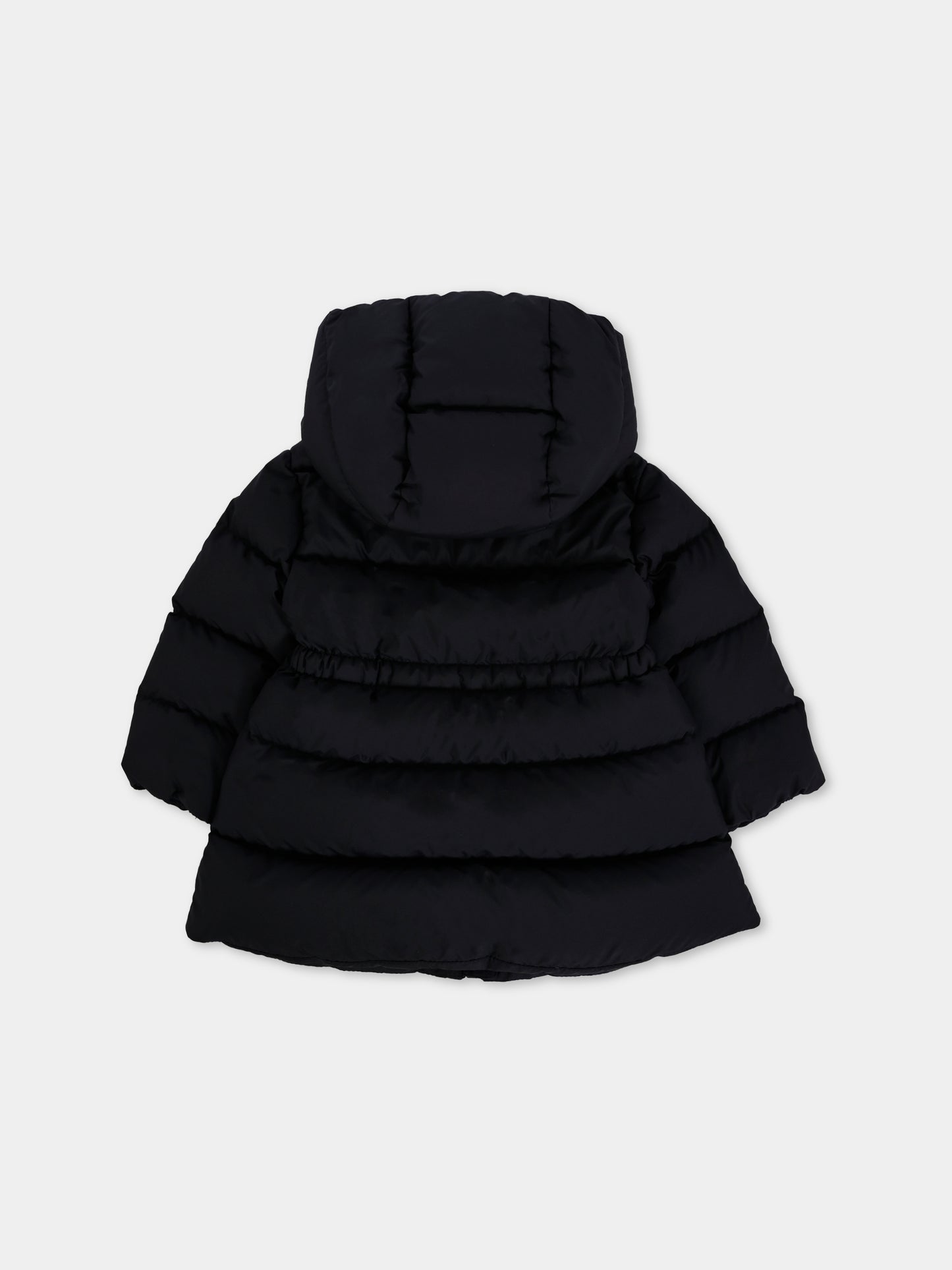 Piumino Molan blu per neonata con logo,Moncler Kids,K2951 - 1C00001 - 597YW 778