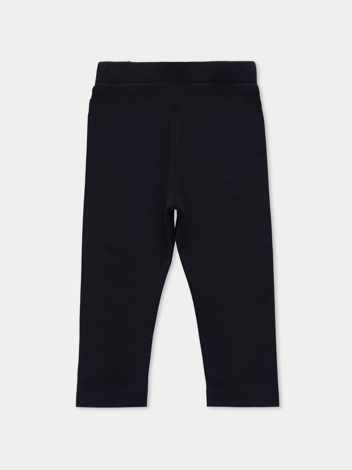 Leggings blu per neonata con logo,Moncler Kids,K2951 - 8H00002 - 89AUM 778