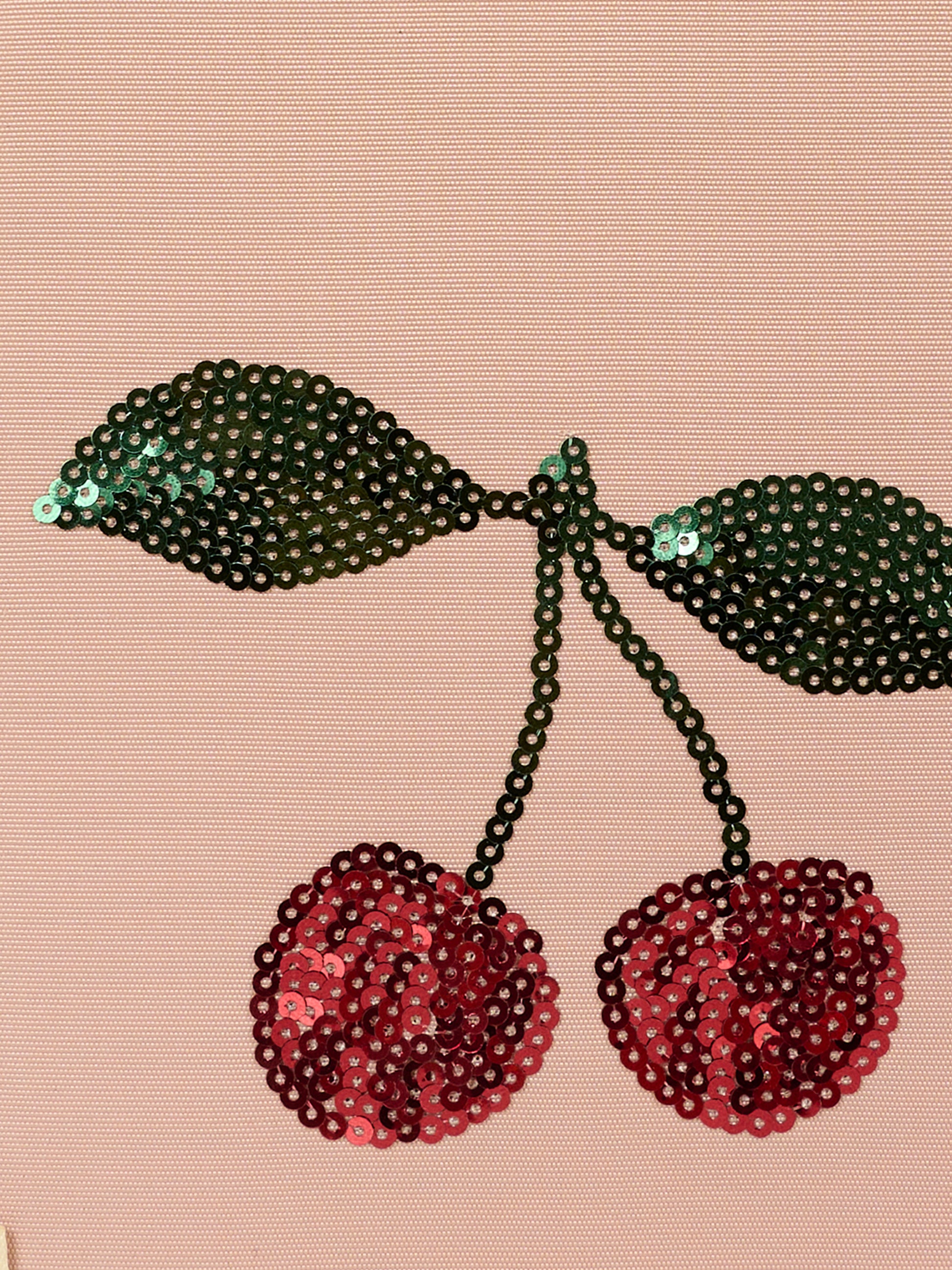 Astuccio rosa per bambina con ciliegie,Konges Sløjd,KS103456 MAHOGANY ROSE