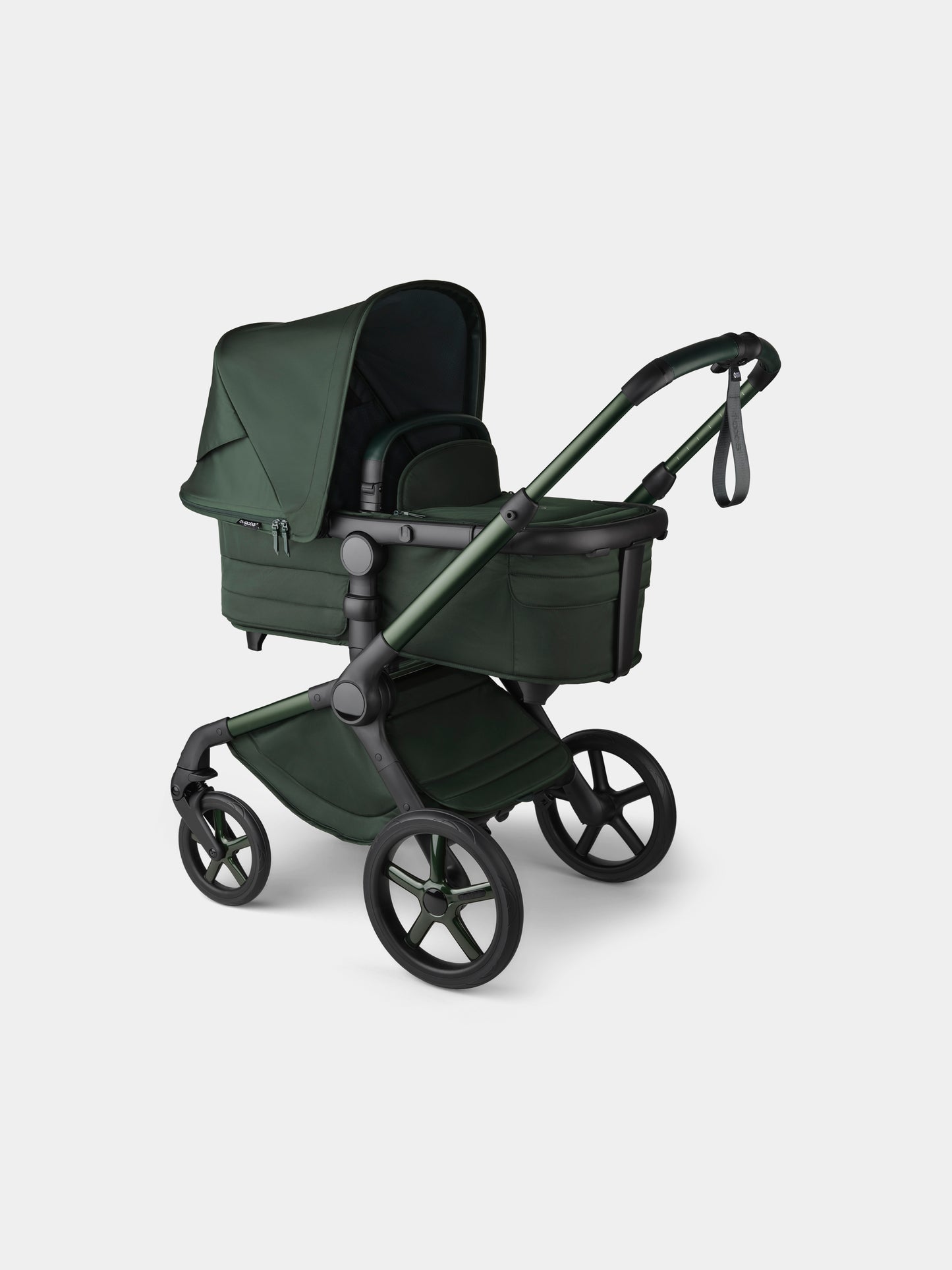 Poussette complète Fox 5 Noir Édition Limitée Midnight green