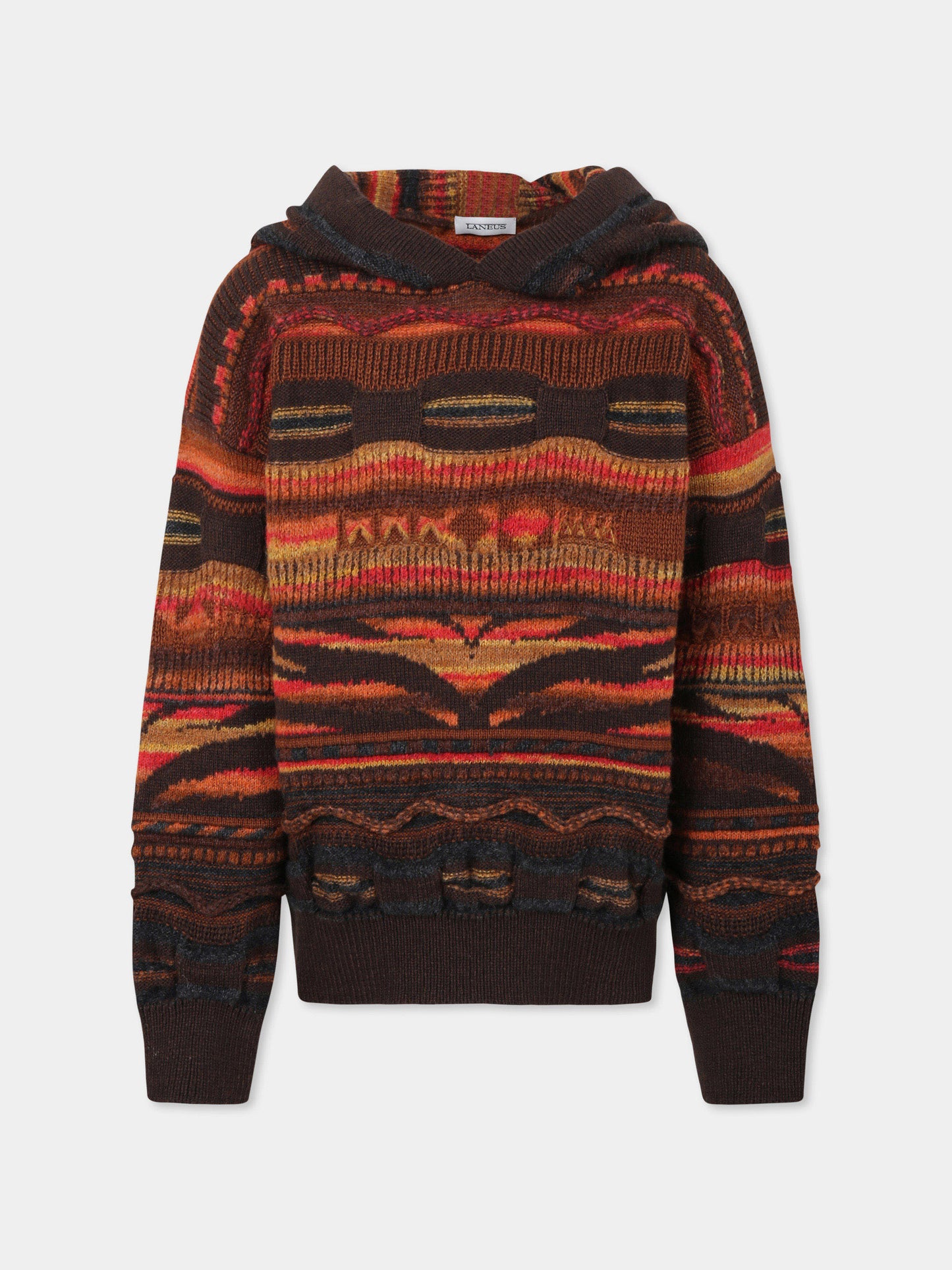 Sweat-shirt multicolore pour enfants avec logo