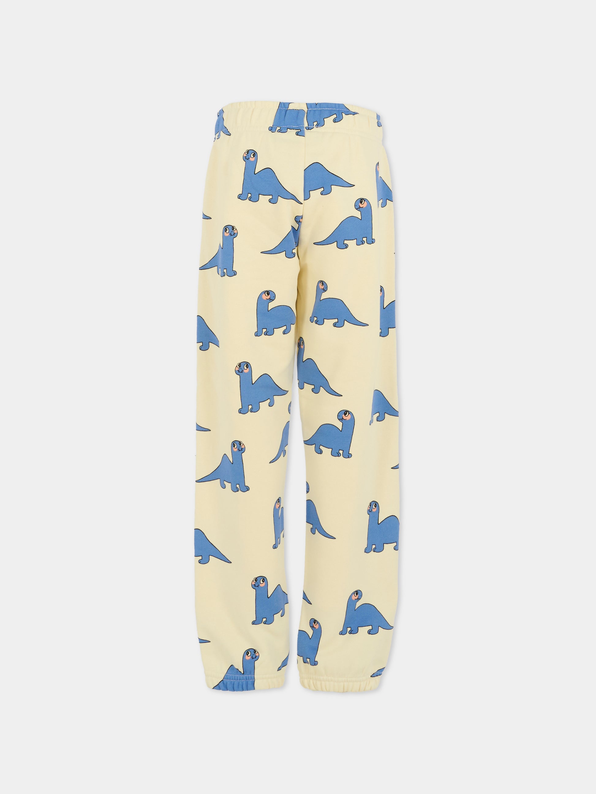 Pantaloni avorio per bambino con dinosauro,Mini Rodini,2573012611