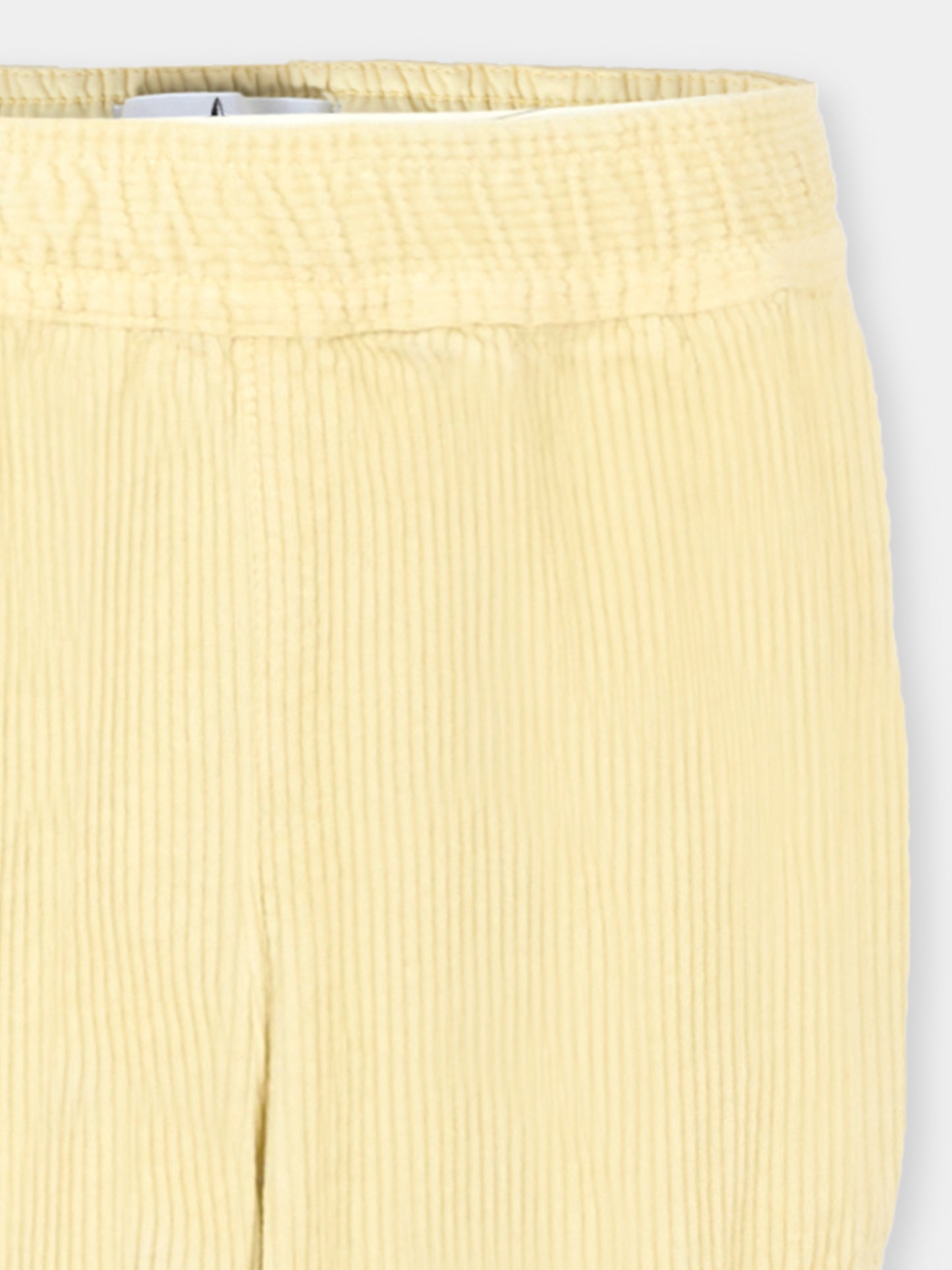 Pantaloni gialli per bambino con logo,Stone Island Junior,K2S16 3100005 S0199 - V0093