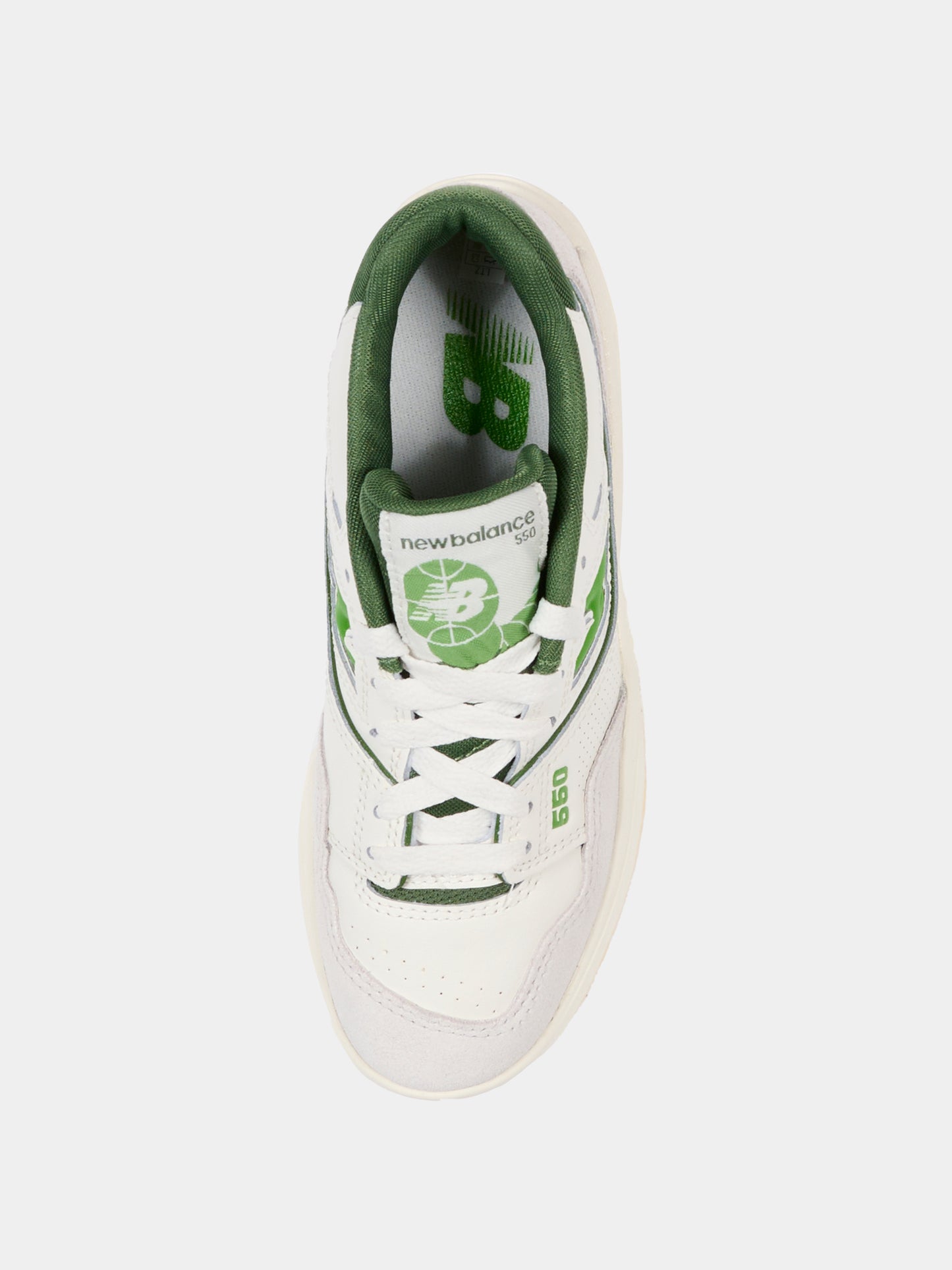 Sneakers 550 bianche per bambini,New Balance,GSB550EG