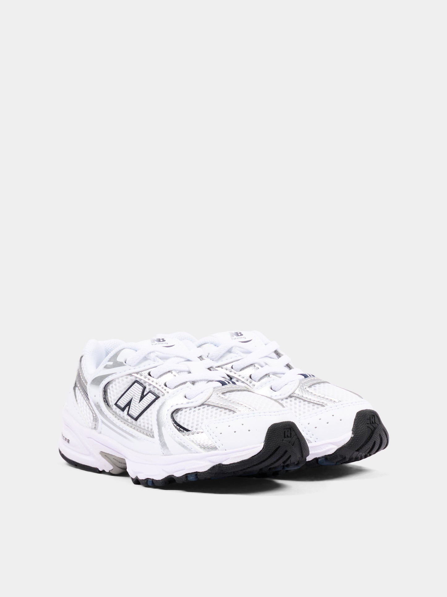 Sneaker blanche 530 Bungee Lace pour enfants