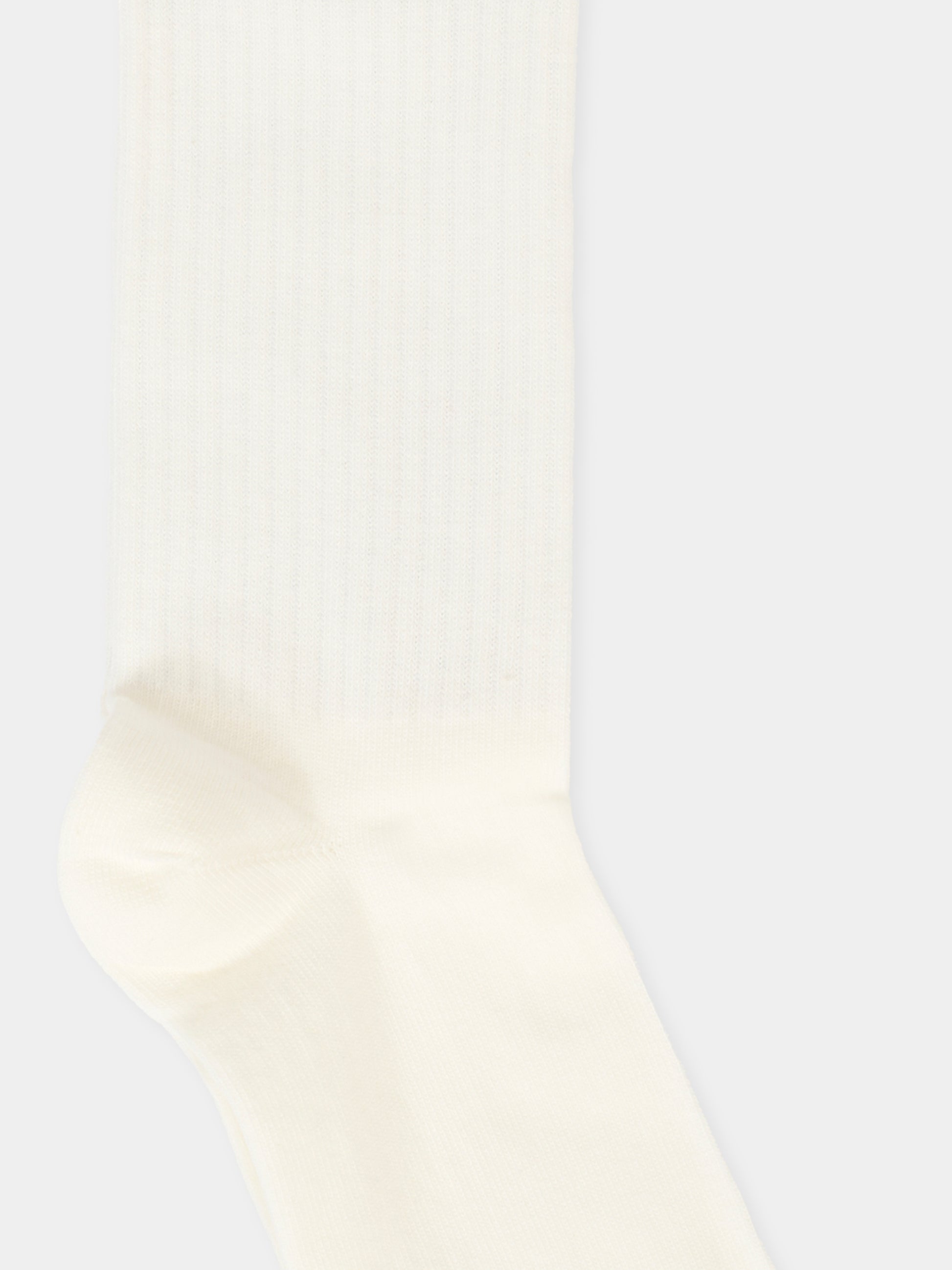 Calze bianche per bambini con logo nero,Mm6 Maison Margiela,M60571-MM045-M6100