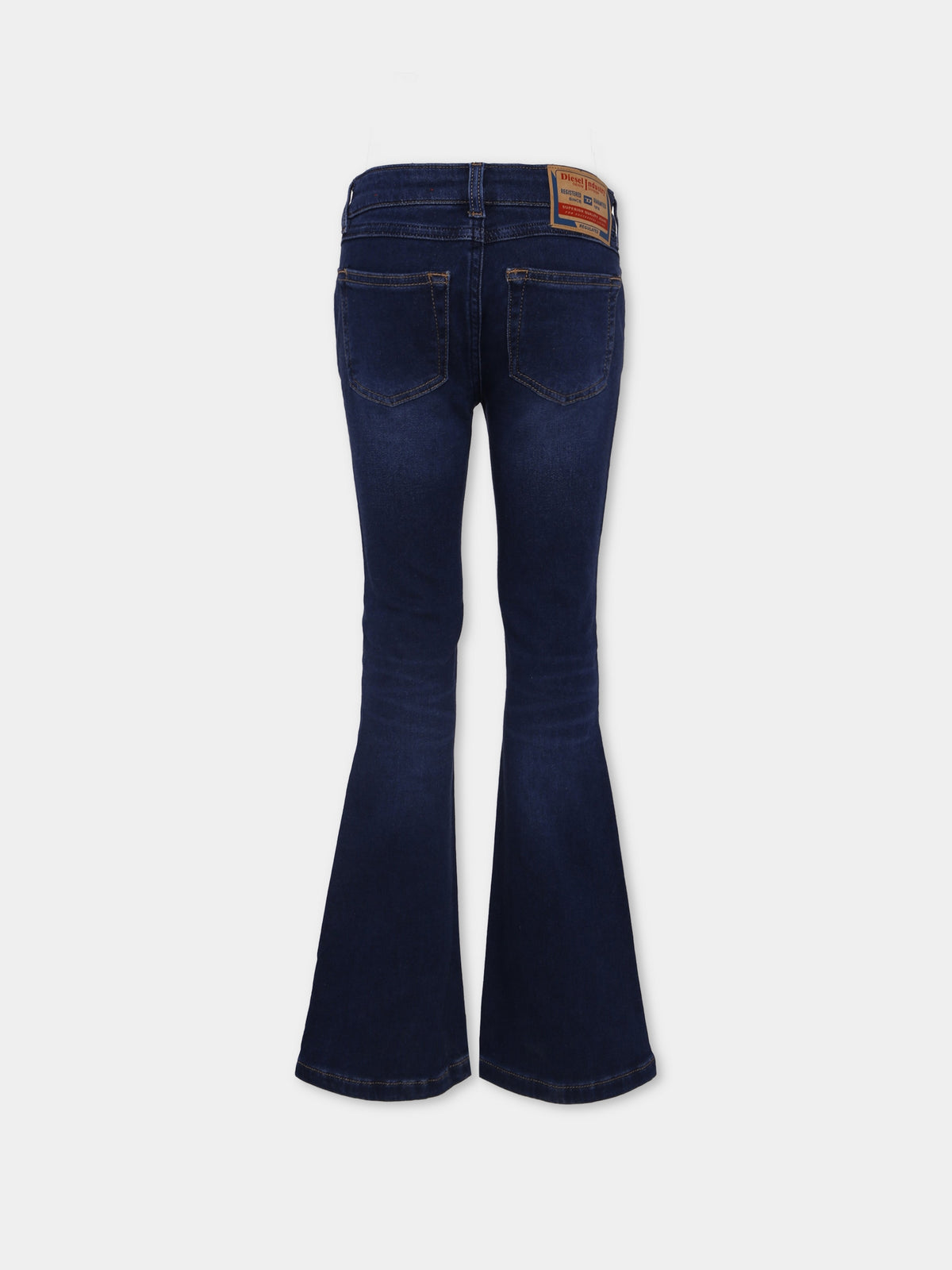 Jean denim pour fille avec logo