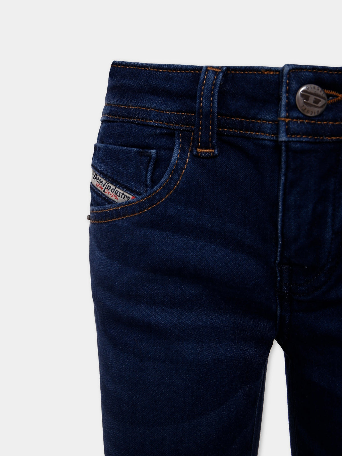 Jean denim pour fille avec logo