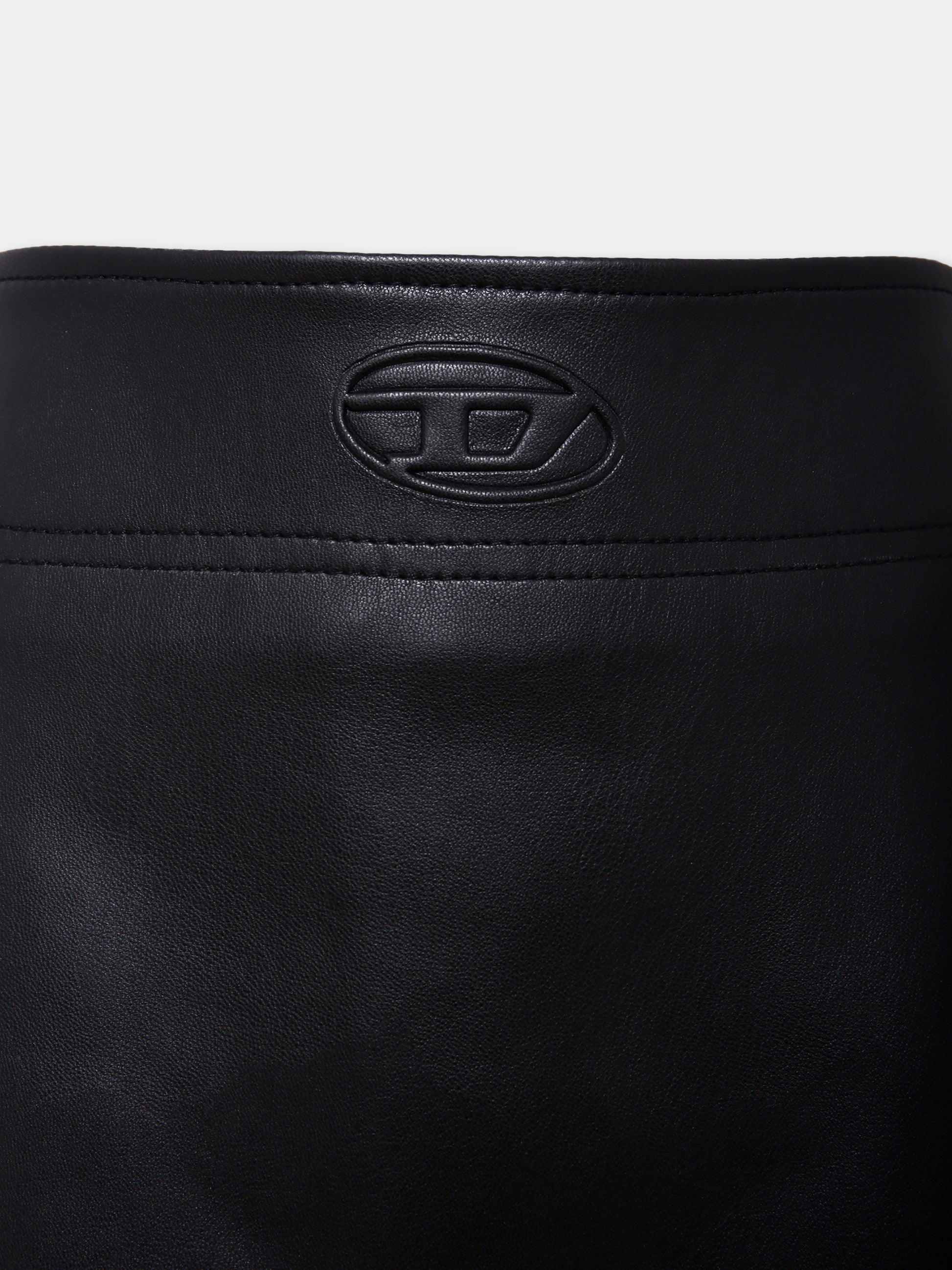 Gonna nera per bambina con logo,Diesel,J02367-KXB9D-K900