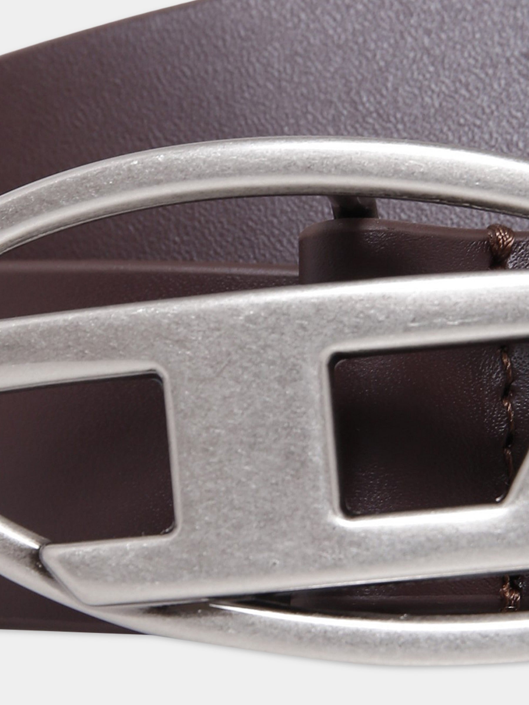 Cintura marrone per bambini con logo,Diesel,J01226-KXBLR-KP48