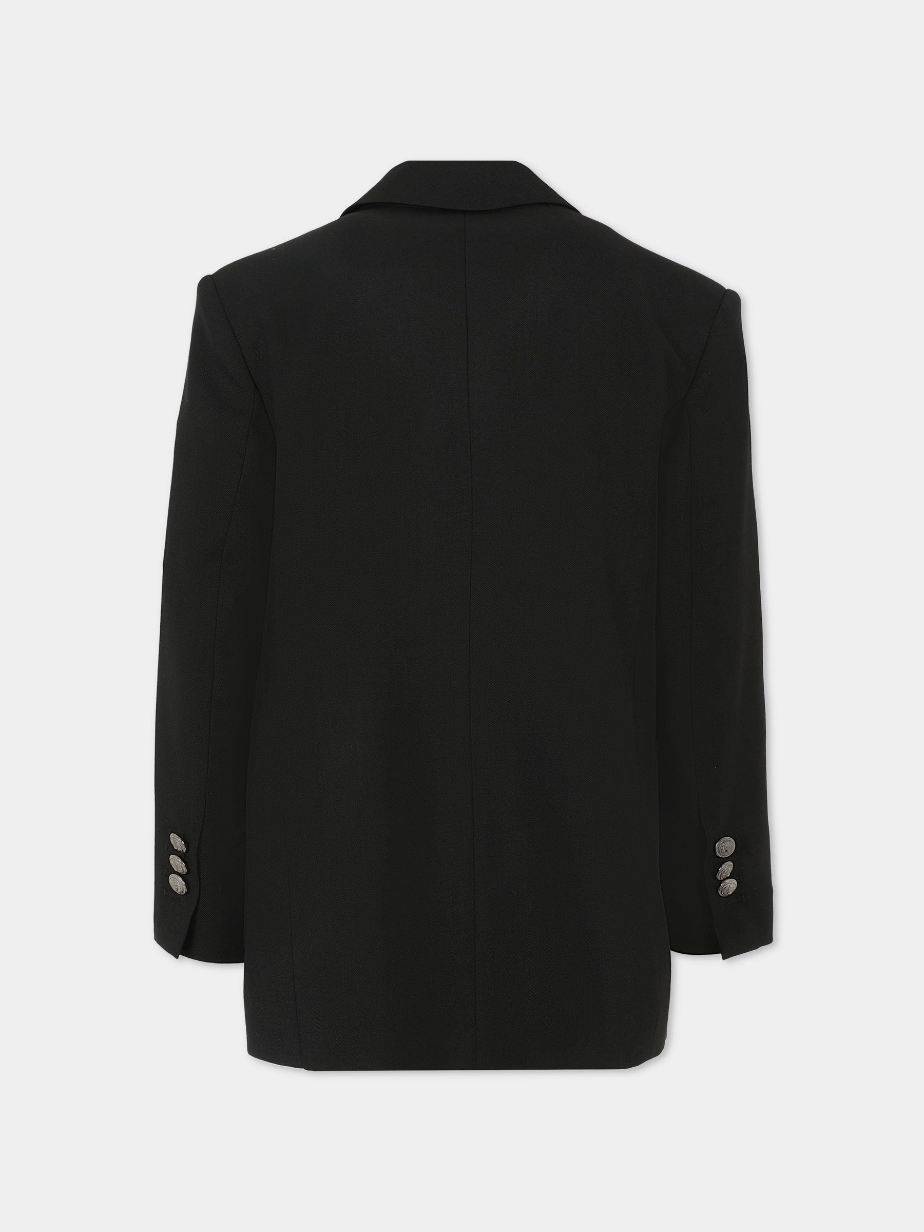 Giacca nera per bambino,Balmain Kids,BX2P04-I0196 930AG