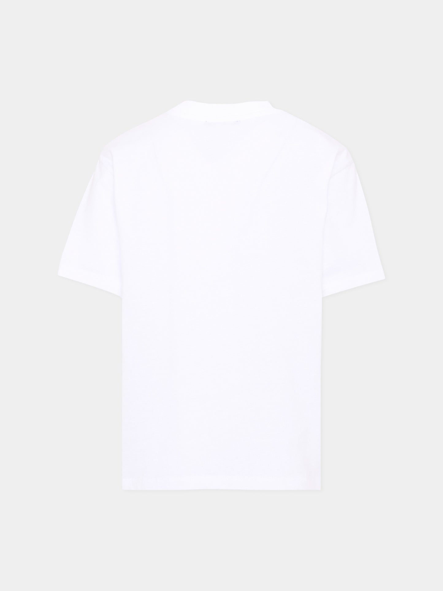 T-Shirt blanche pour enfants avec logo