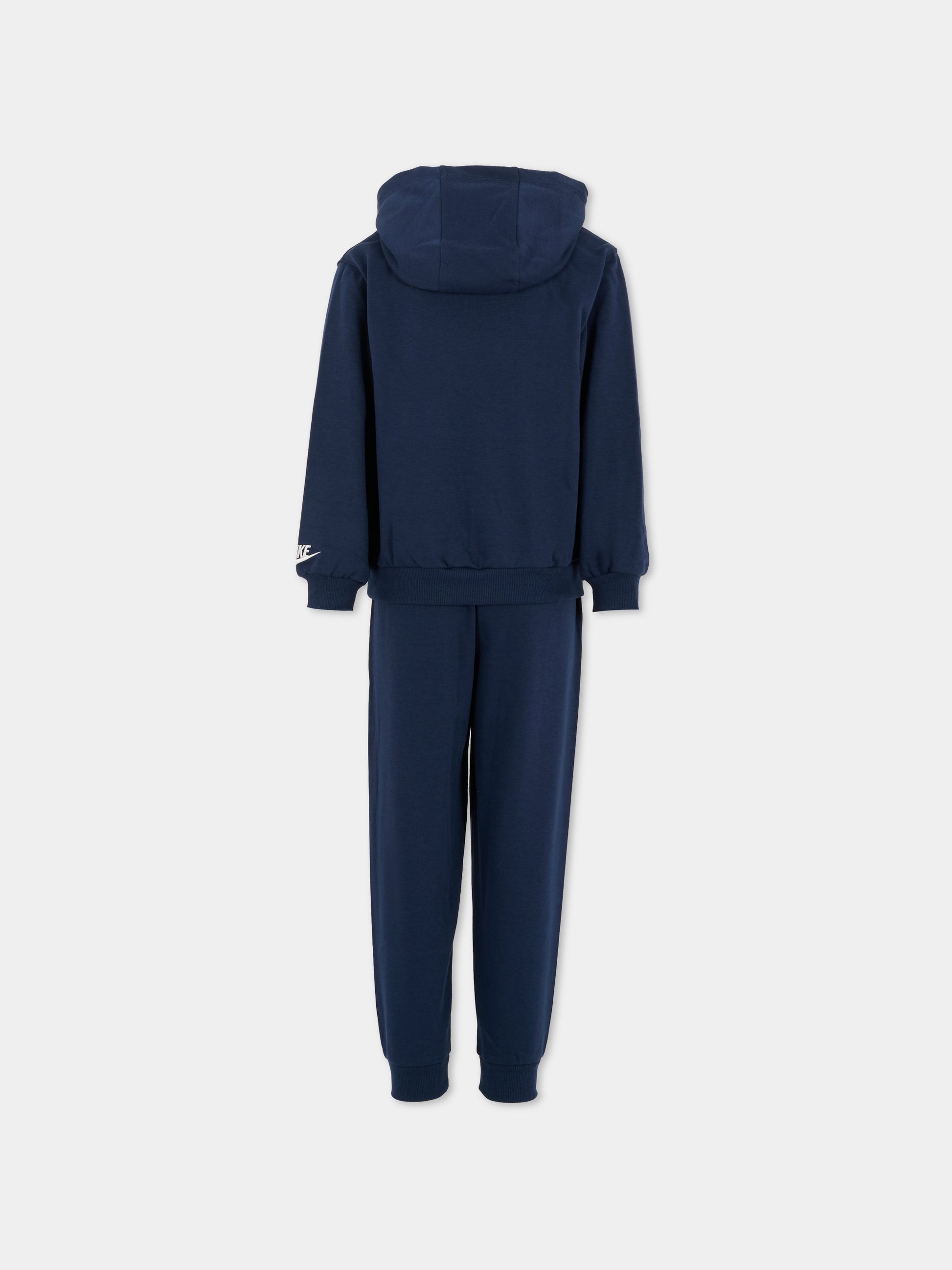 Completo blu per bambino con scritta,Nike,86N387 U90