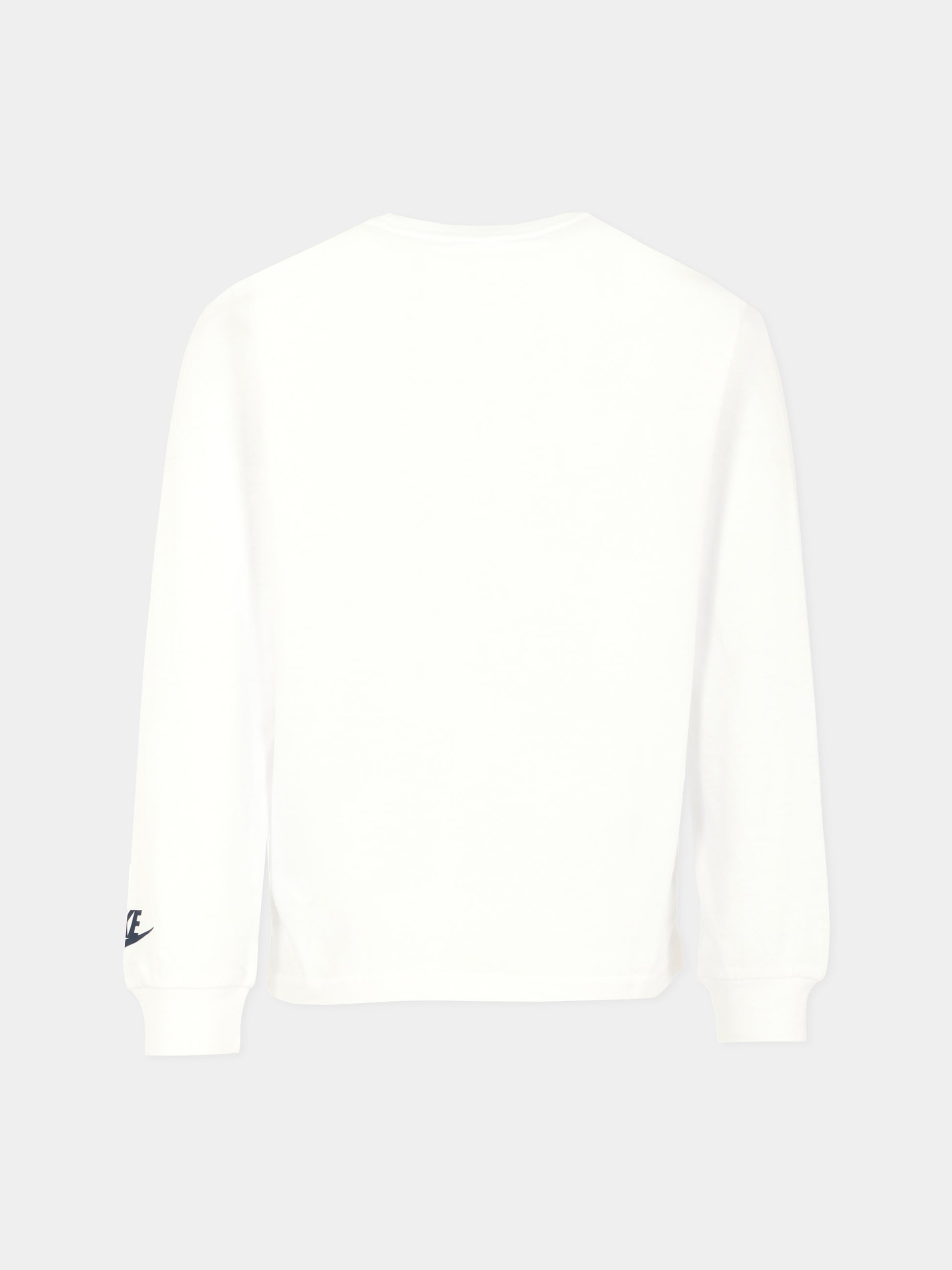 T-shirt bianca per bambini con scritta,Nike,86N215 001