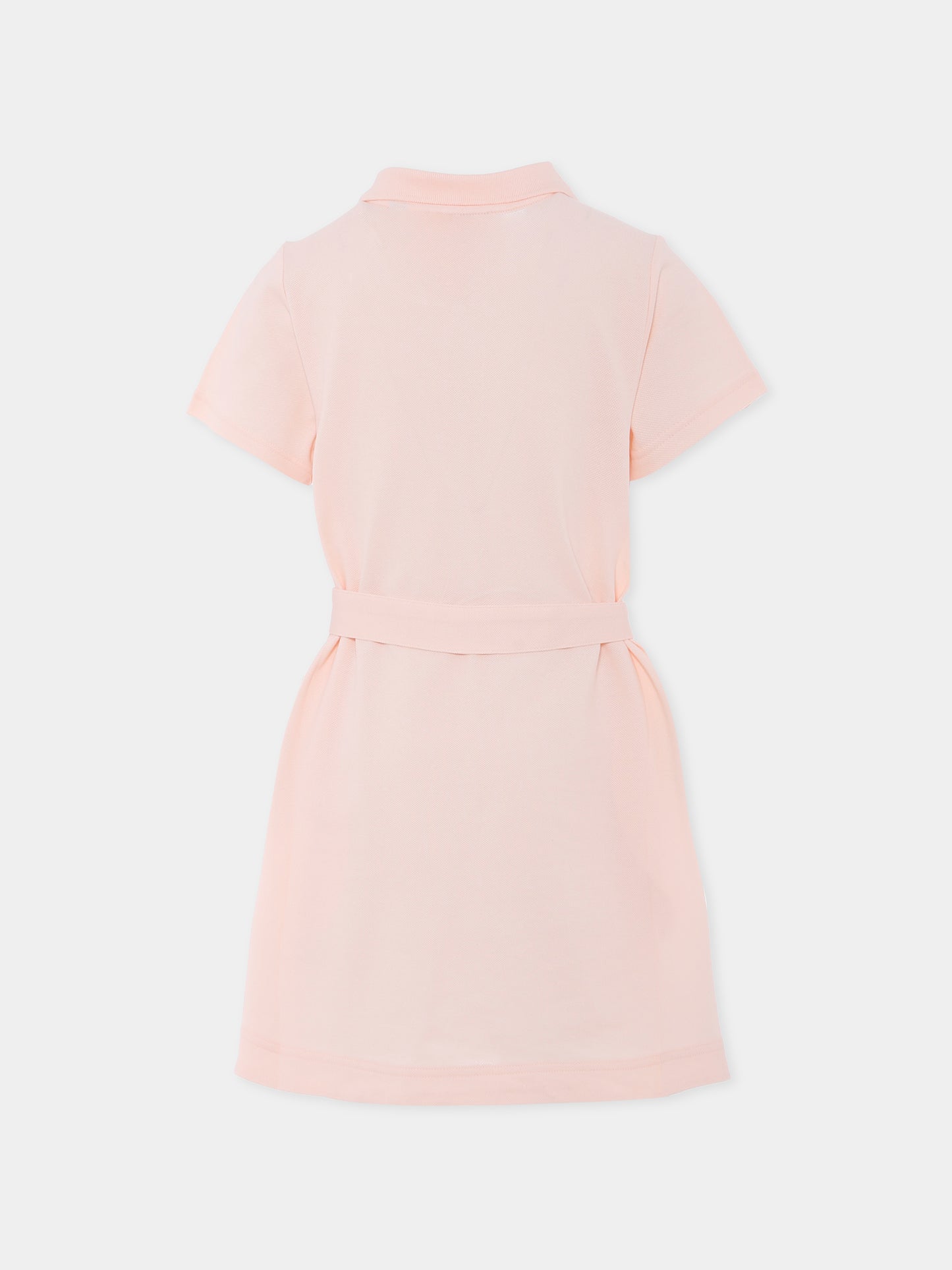 Vestito rosa per bambina con orsetto,Burberry Kids,8111906 A4651