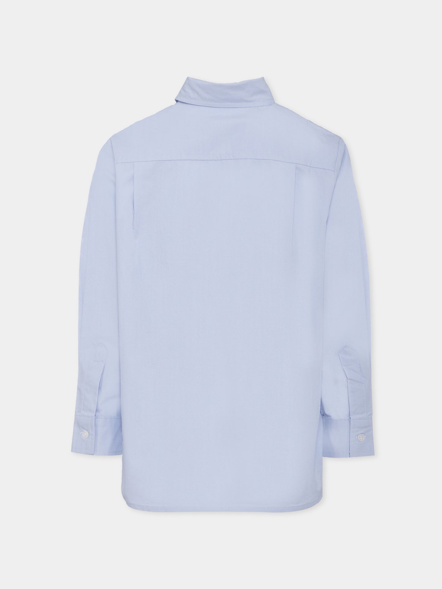 Camicia  azzurra per bambino con stampa jungle,Marni Kids,M01580 M00UW 0M855