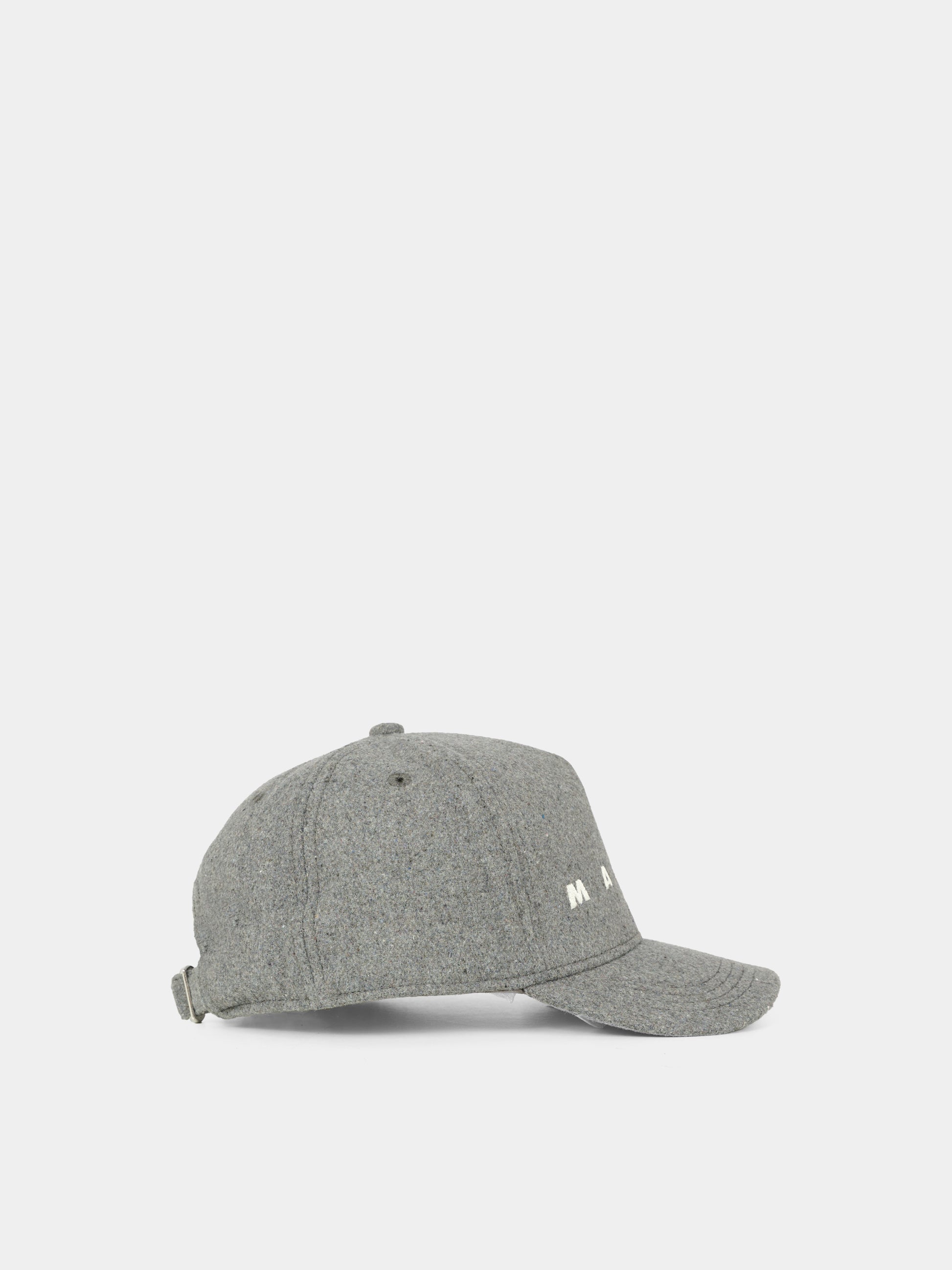 Cappello grigio per bambini con logo,Marni Kids,M01591 M00TR 0M923