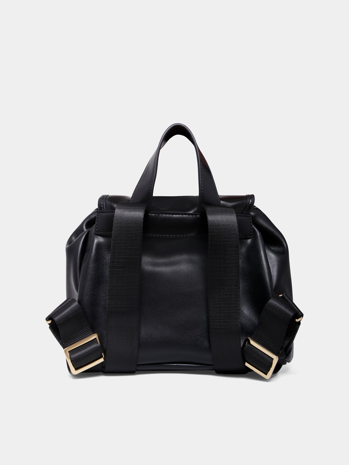 Zaino nero per bambina con logo,Marni Kids,M01606 M00VY 0M900