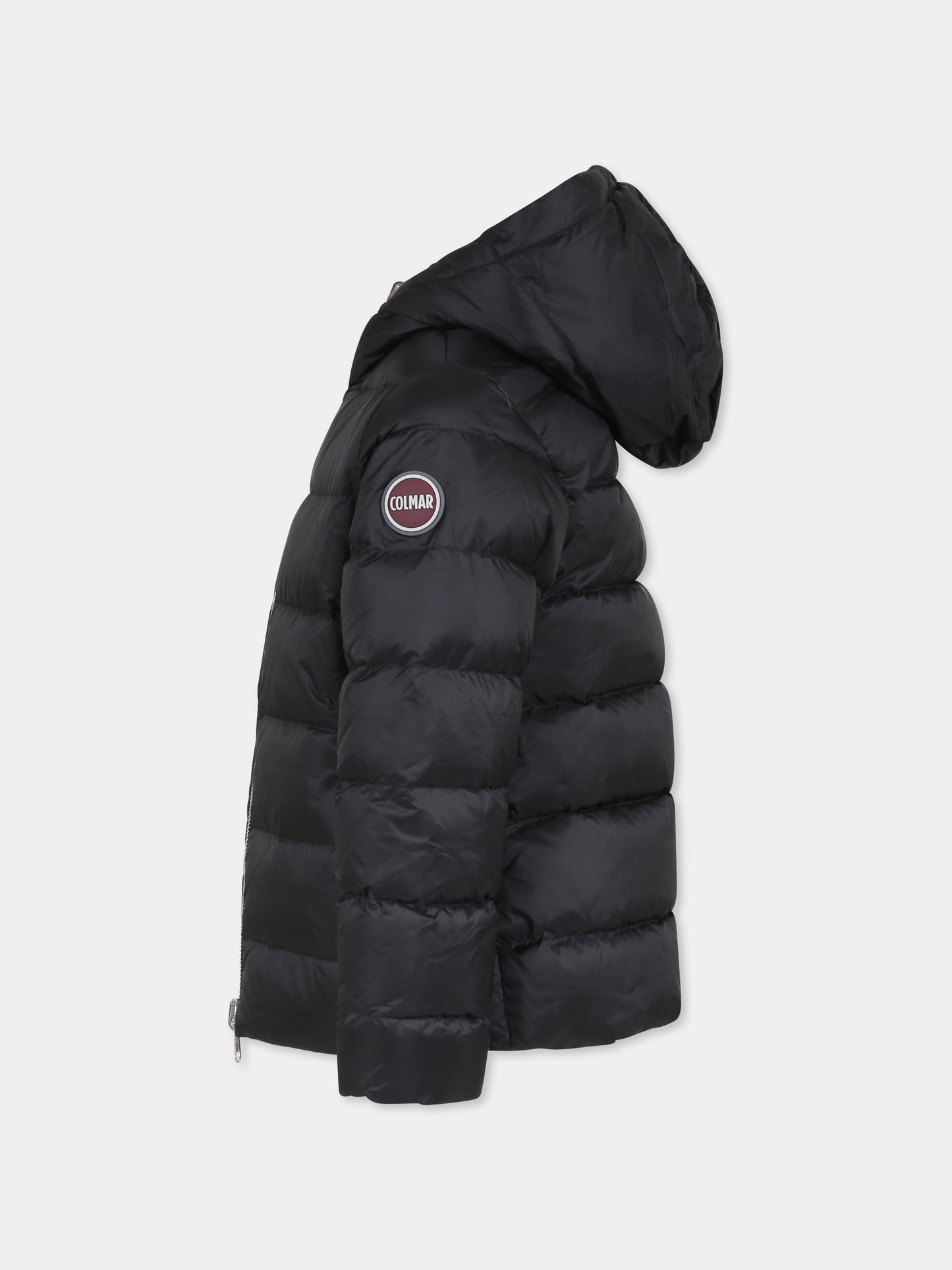 Piumino nero per bambina con logo,Colmar Originals Kids,3485 2YO 99