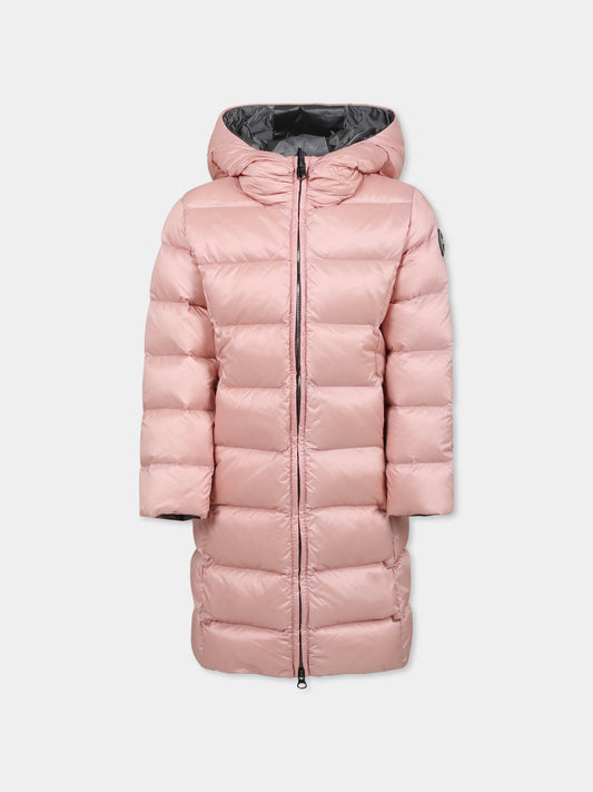 Piumino rosa per bambina con logo,Colmar Originals Kids,3499A 2YO 420