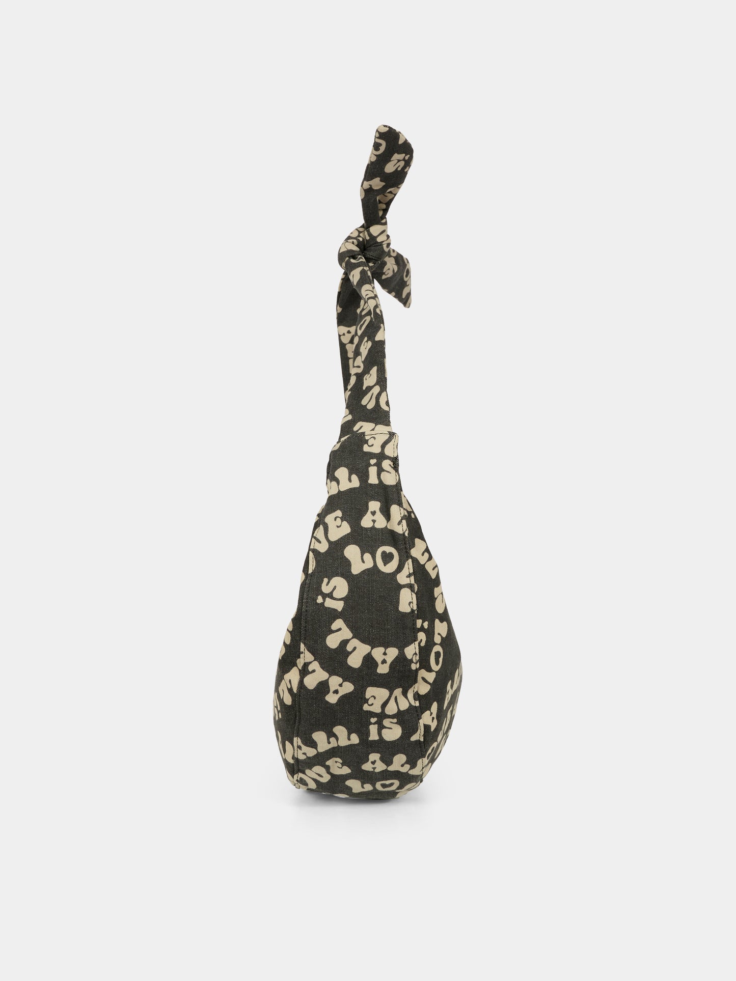 Borsa nera per bambina con scritta all over,Stella Mccartney Kids,TX0D08 Z3113 961BC