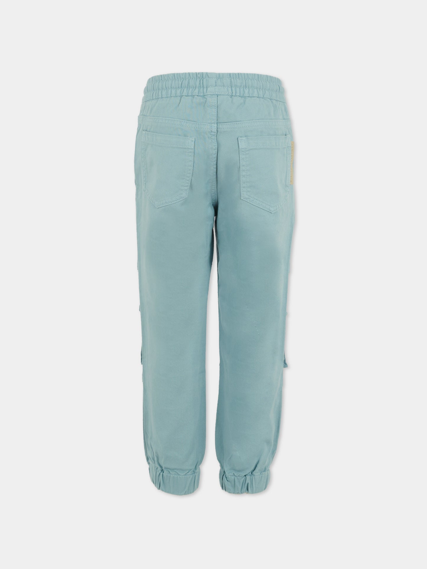 Pantaloni azzurri per bambino,Stella Mccartney Kids,TX6Q90 Z1544 670