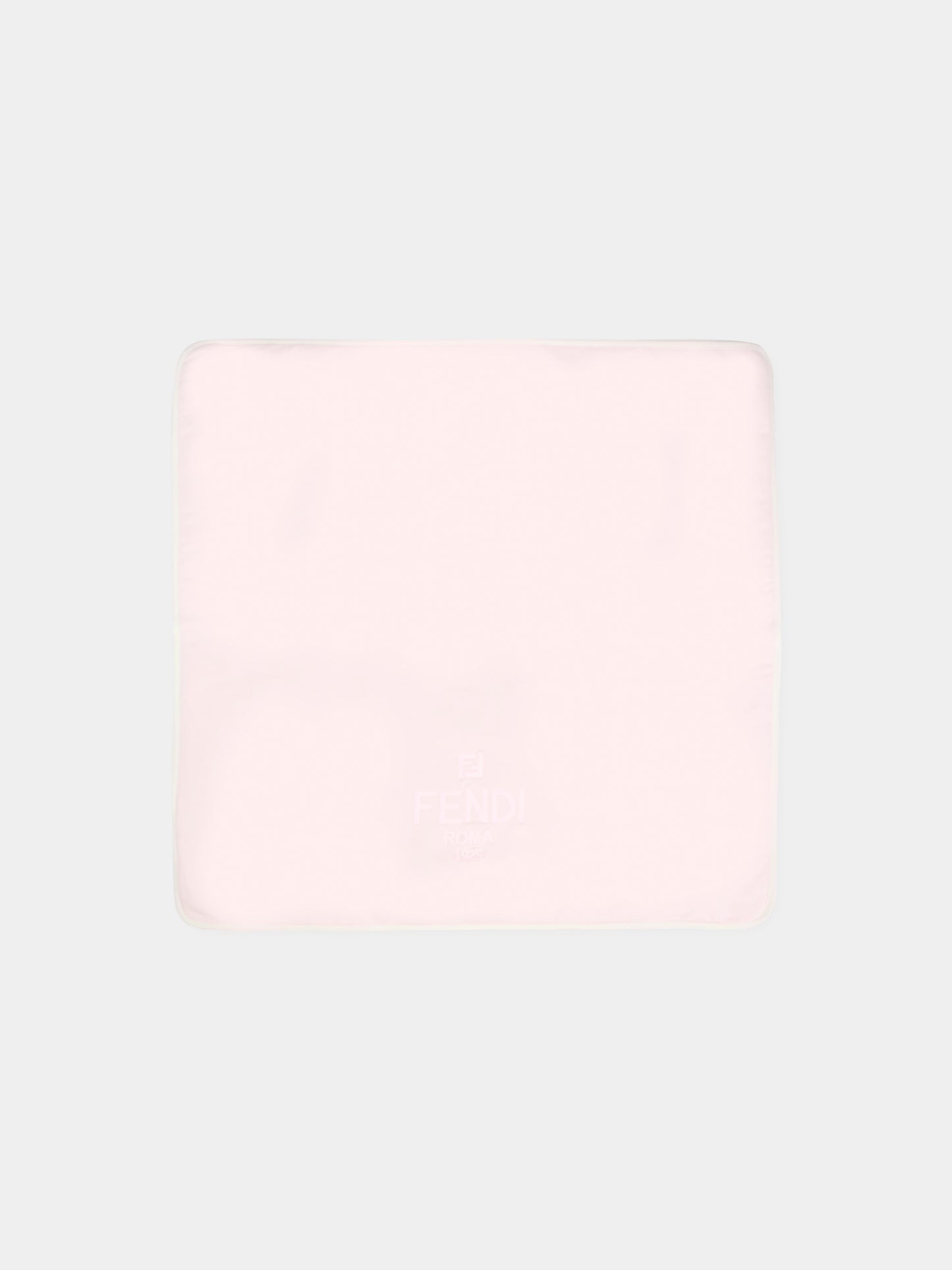 Coperta rosa per neonata con logo,Fendi Kids,BUJ315 8RA F0C11
