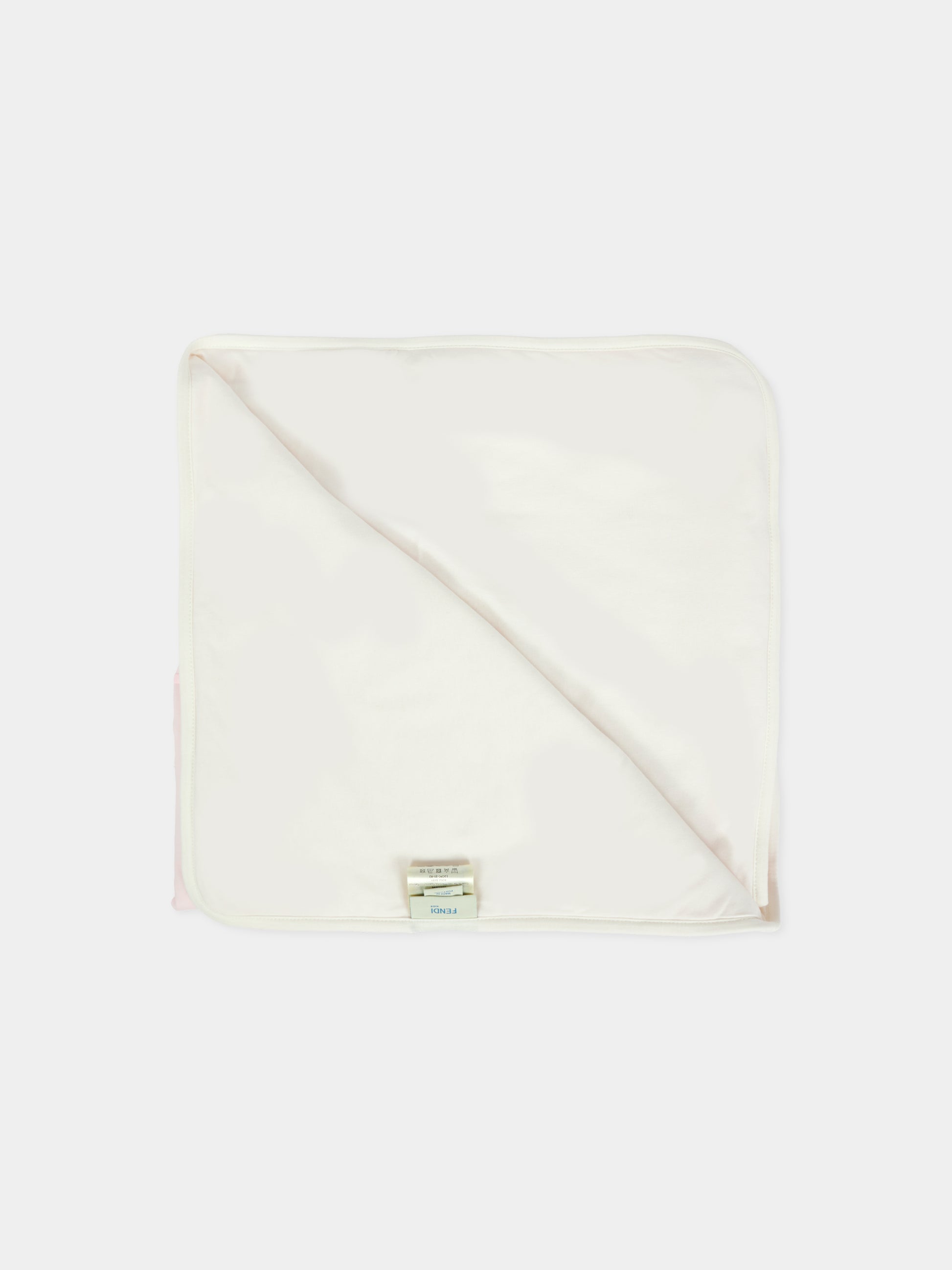 Coperta rosa per neonata con logo,Fendi Kids,BUJ315 8RA F0C11