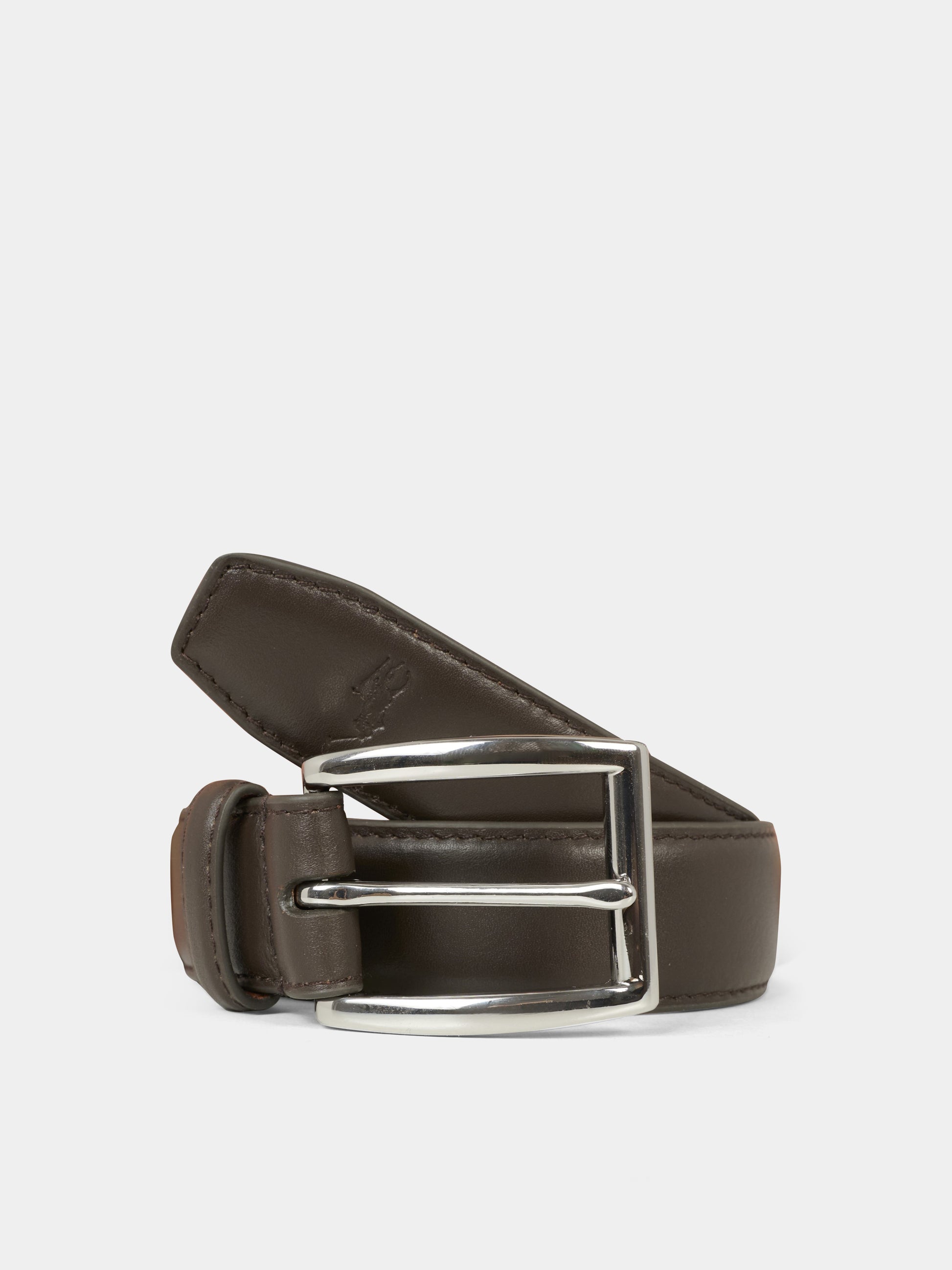 Cintura marrone per bambini con cavallino,Ralph Lauren Kids,951502001