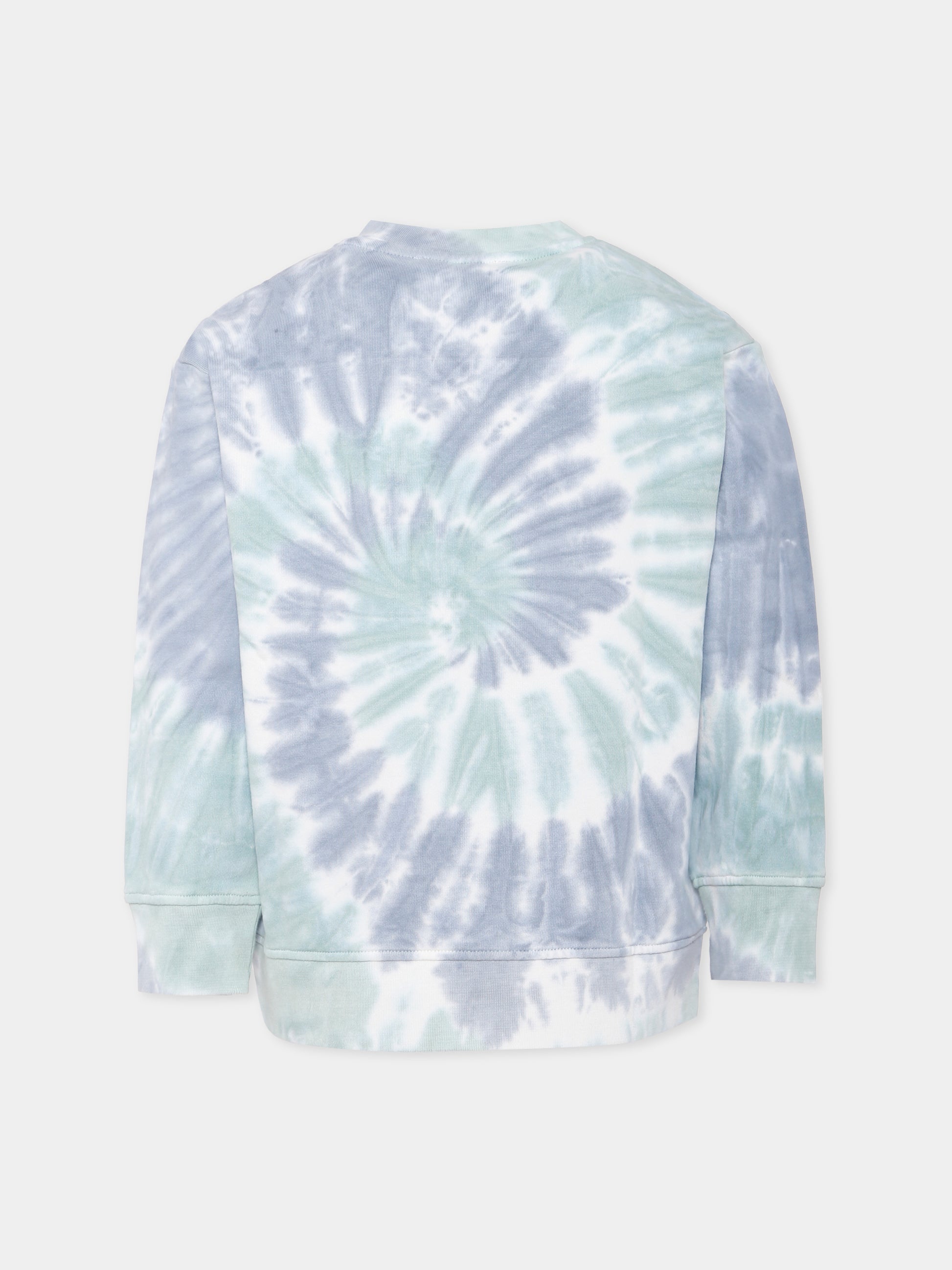 Felpa multicolor per bambini con sole e terra,Stella Mccartney Kids,TX4P50 Z3162 999