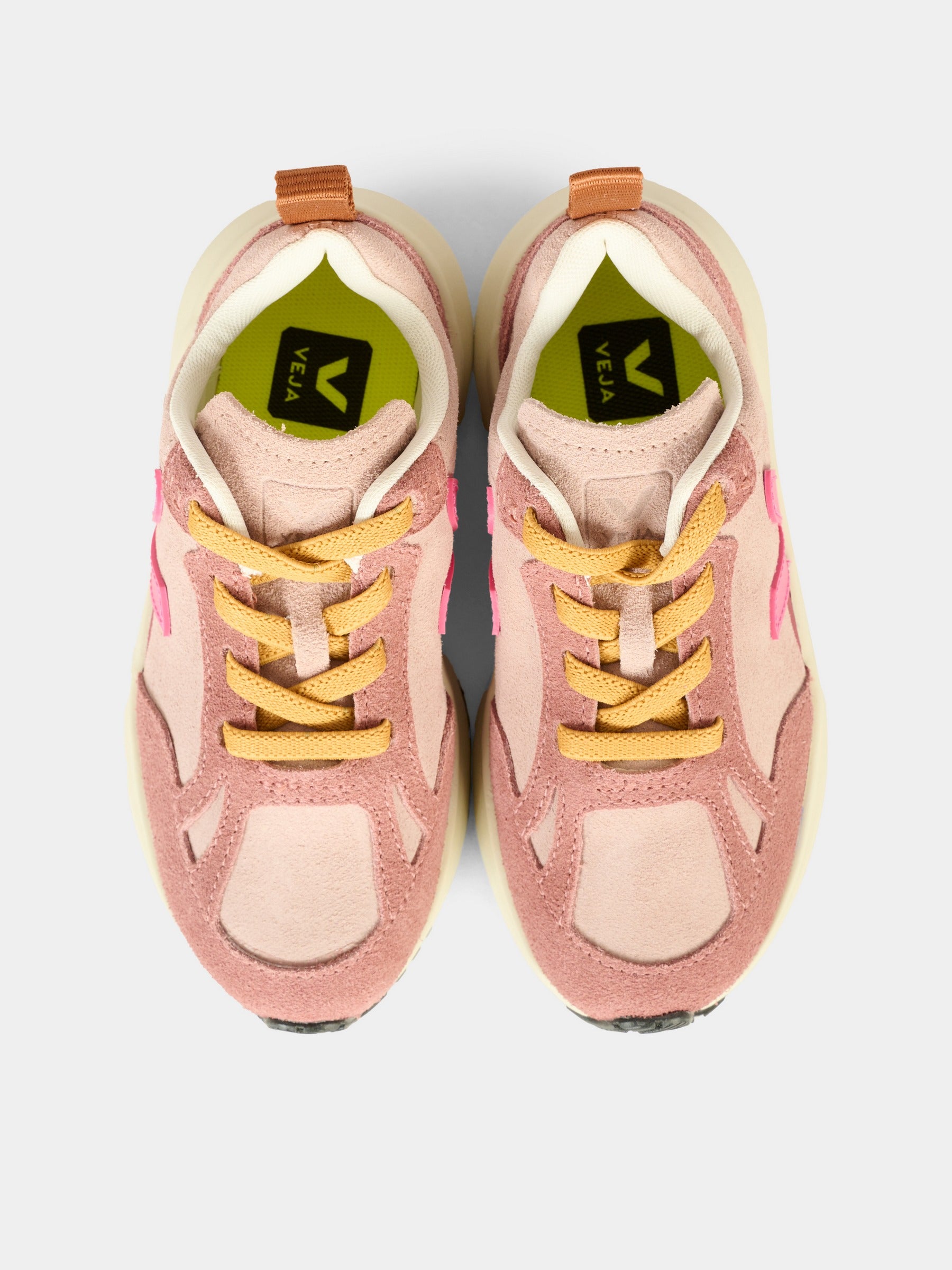 Sneakers Canary rosa per bambina con logo,Veja,YL0321025