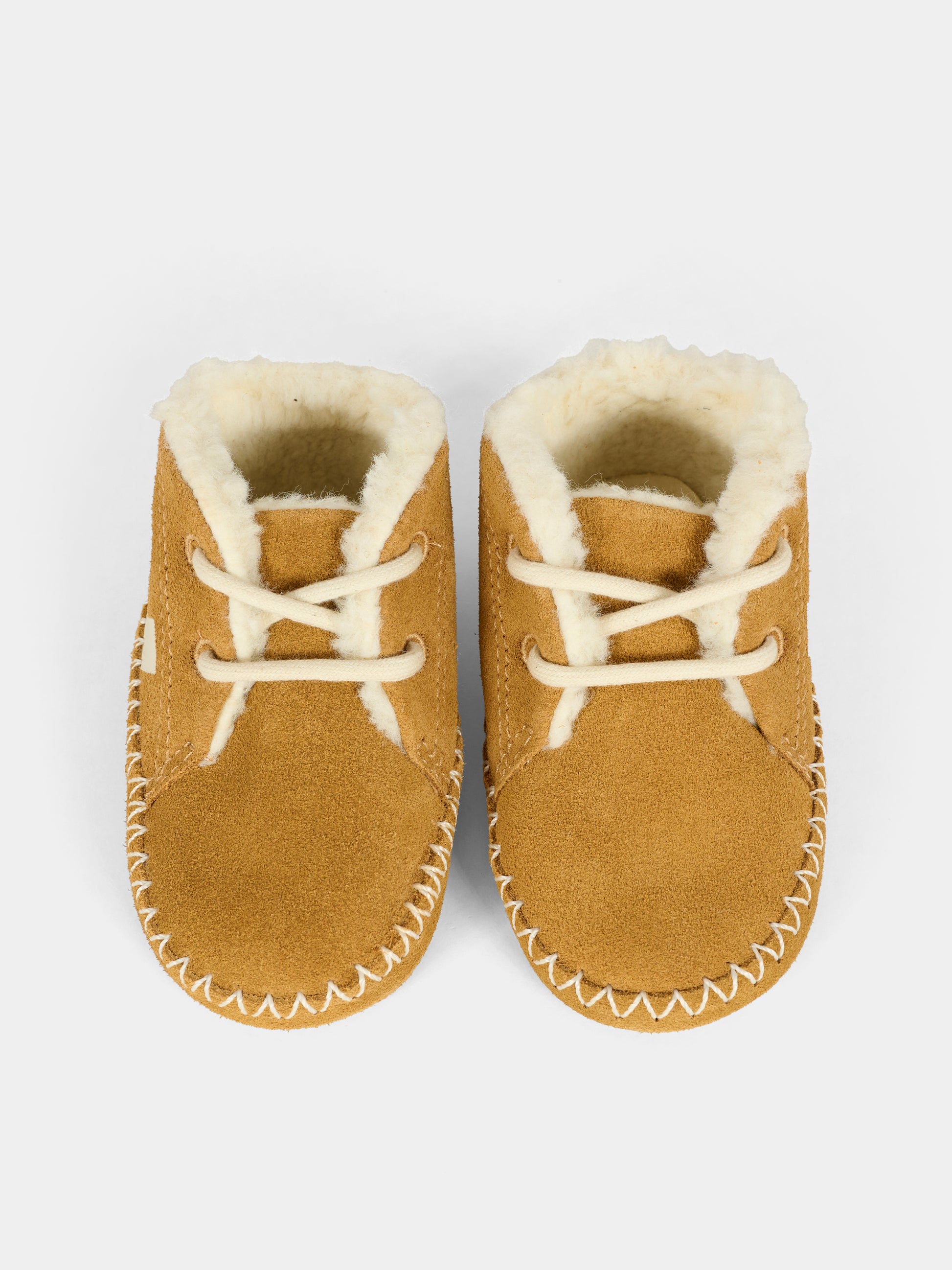 Sneakers beige per neonati con logo,Veja,BA0321030C