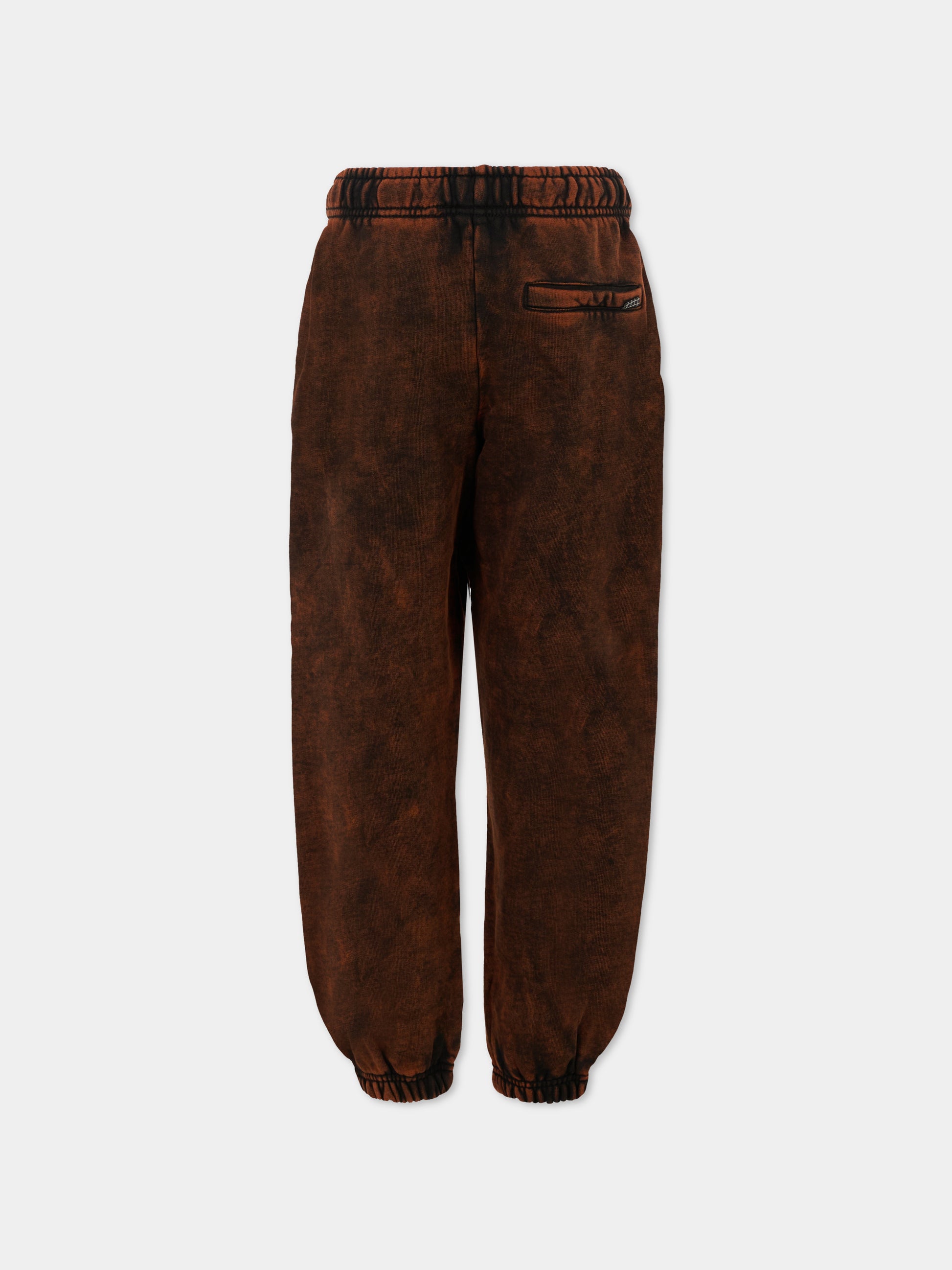 Pantaloni Allen marroni per bambini,Molo,6W25I218 5583