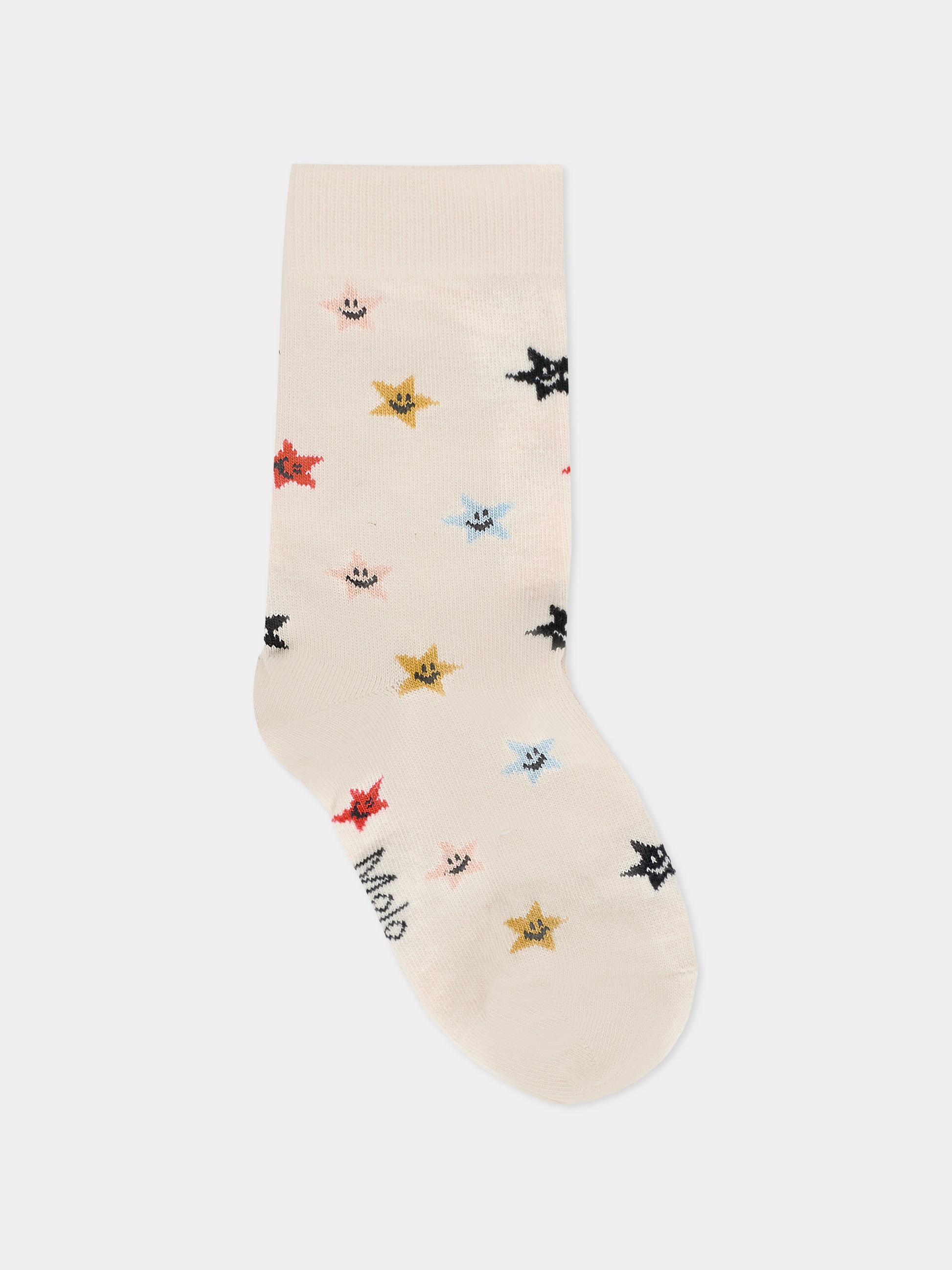 Set calze nere per bambina con stelle,Molo,7W25G103 0099