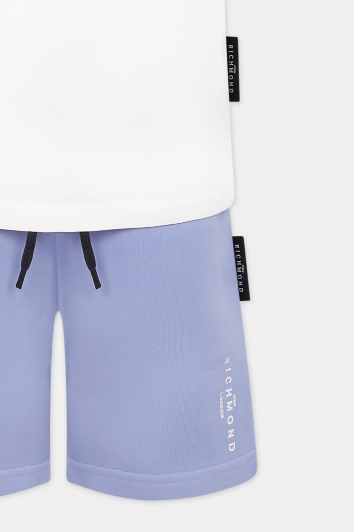 Completo celeste per bambino con logo,Richmond,RBP25008CJ WHITE