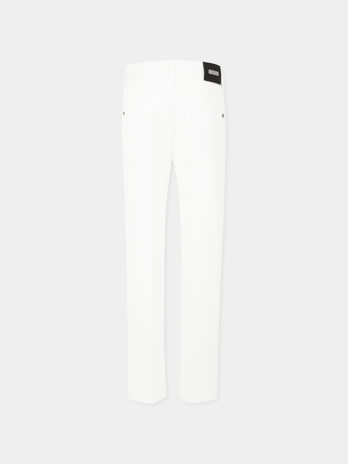 Jeans bianchi per bambino,Richmond,RBP25096JE DENIM WHITE