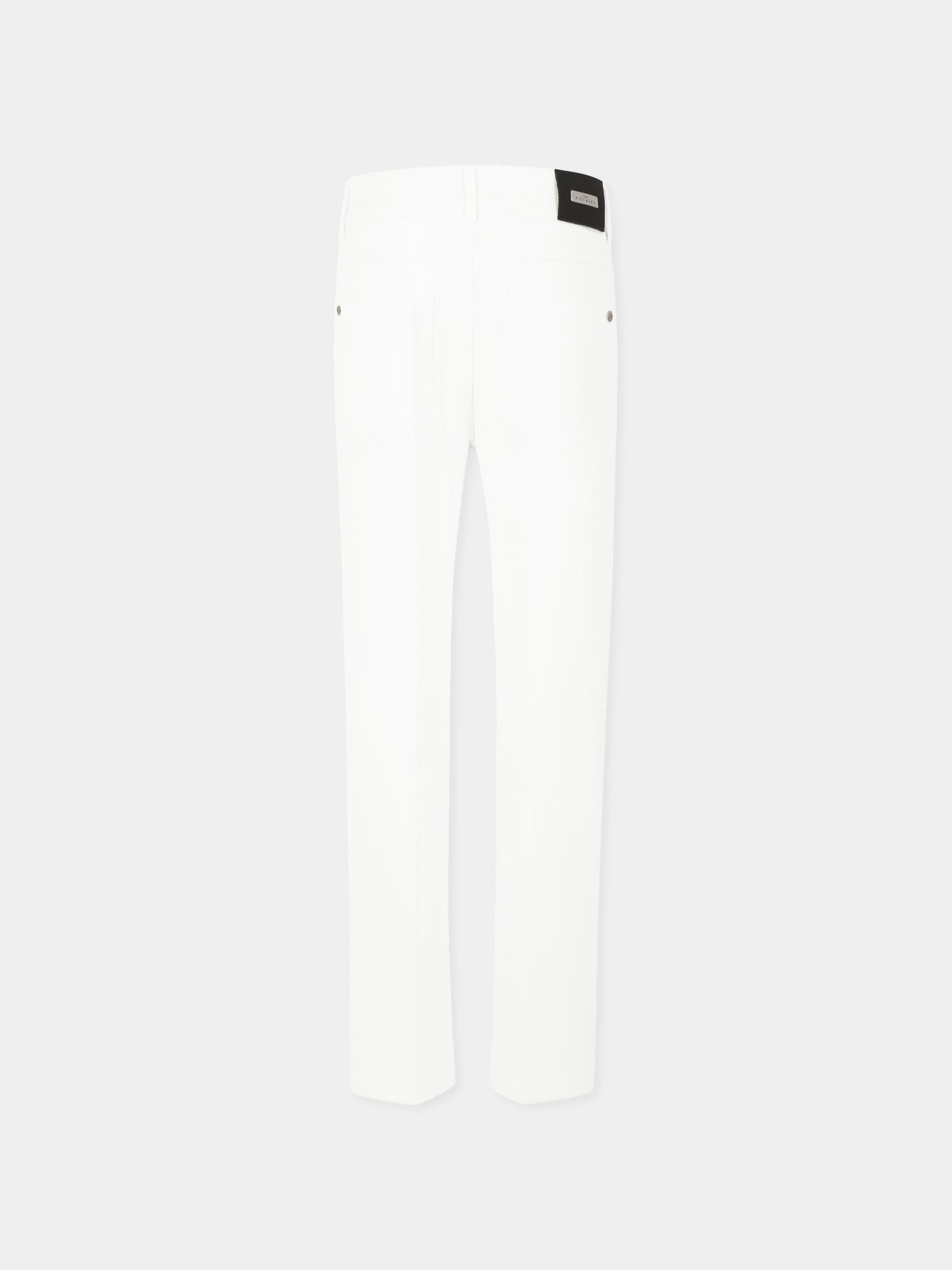 Jeans bianchi per bambino,Richmond,RBP25096JE DENIM WHITE