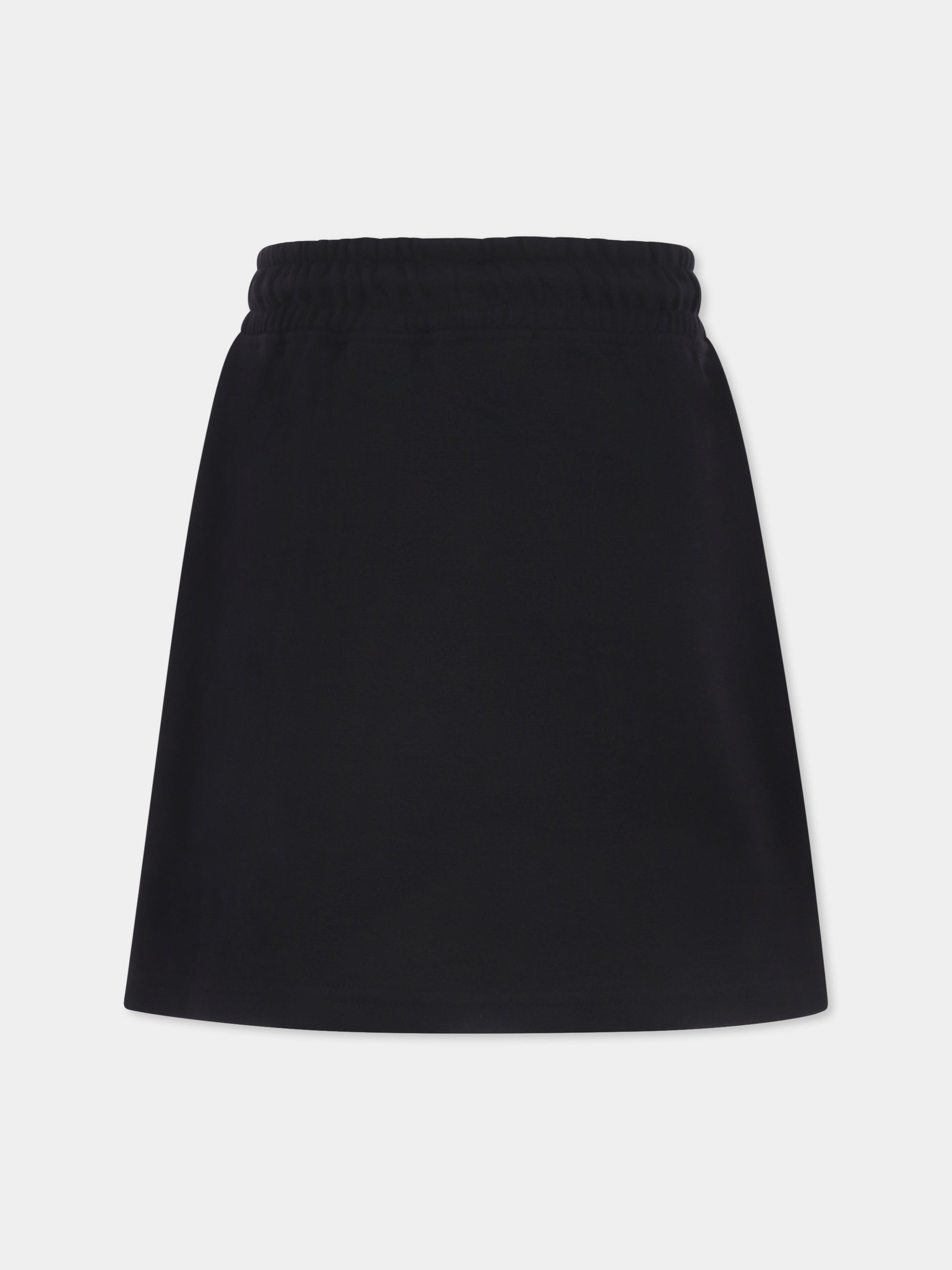 Gonna nera per bambina con logo,Richmond,RGP25010GO BLACK