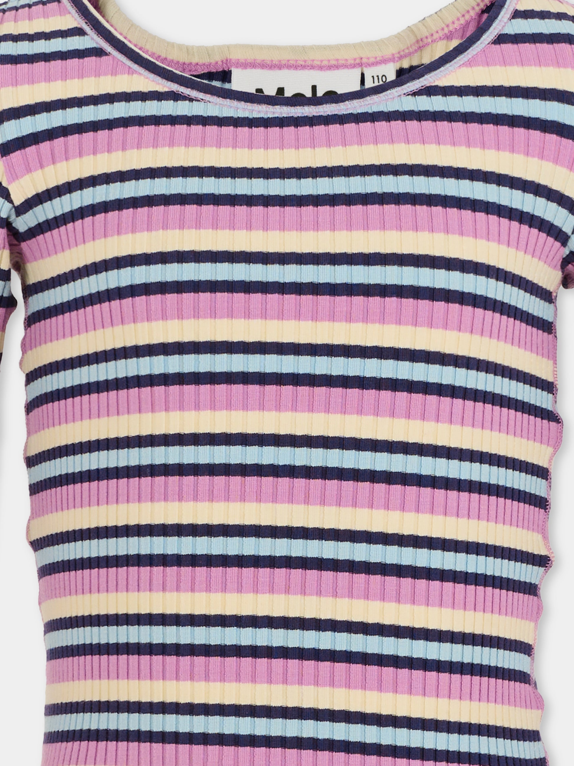 T-shirt Rochelle multicolor per bambina,Molo,2W25A401 9389