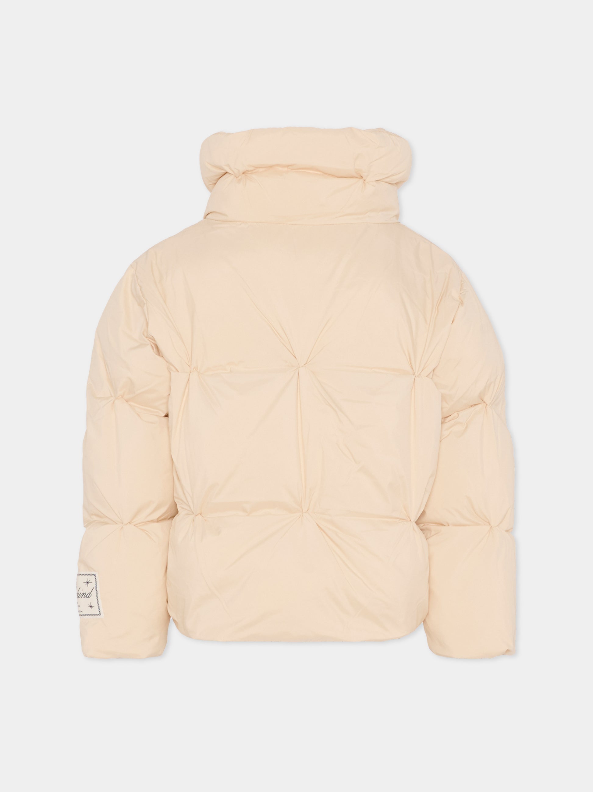 Piumino Helsa avorio per bambina con logo,Molo,5W25M304 5553