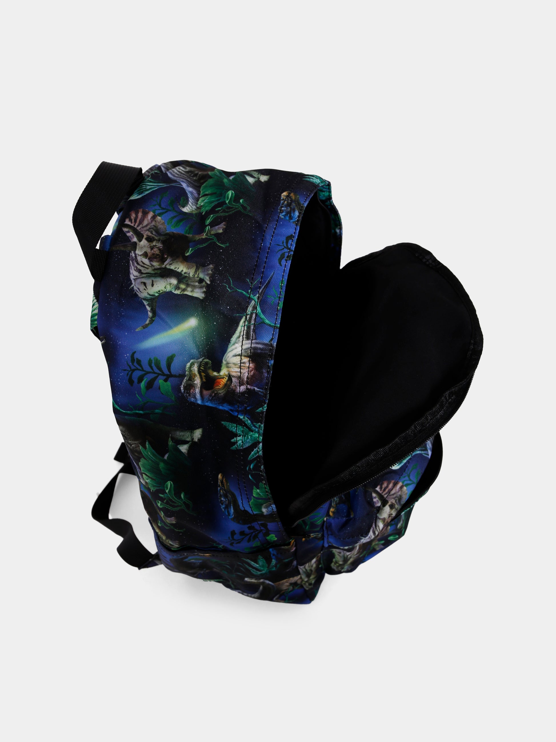 Zaino Mio blu per bambino con dinosauri all over,Molo,7W25V201 9419