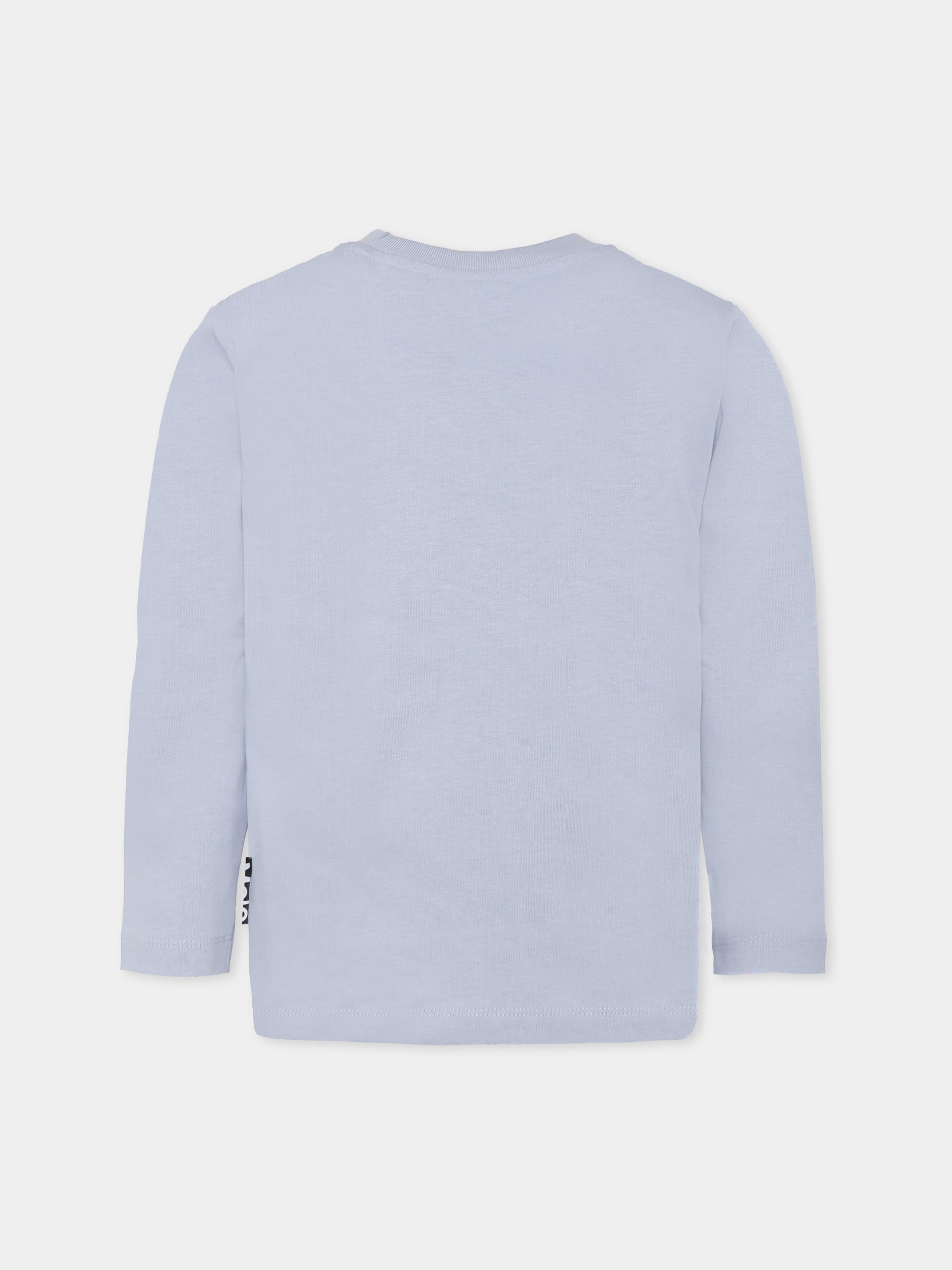 T-shirt Reif celeste per bambino con leoni,Molo,1W25A403 9655