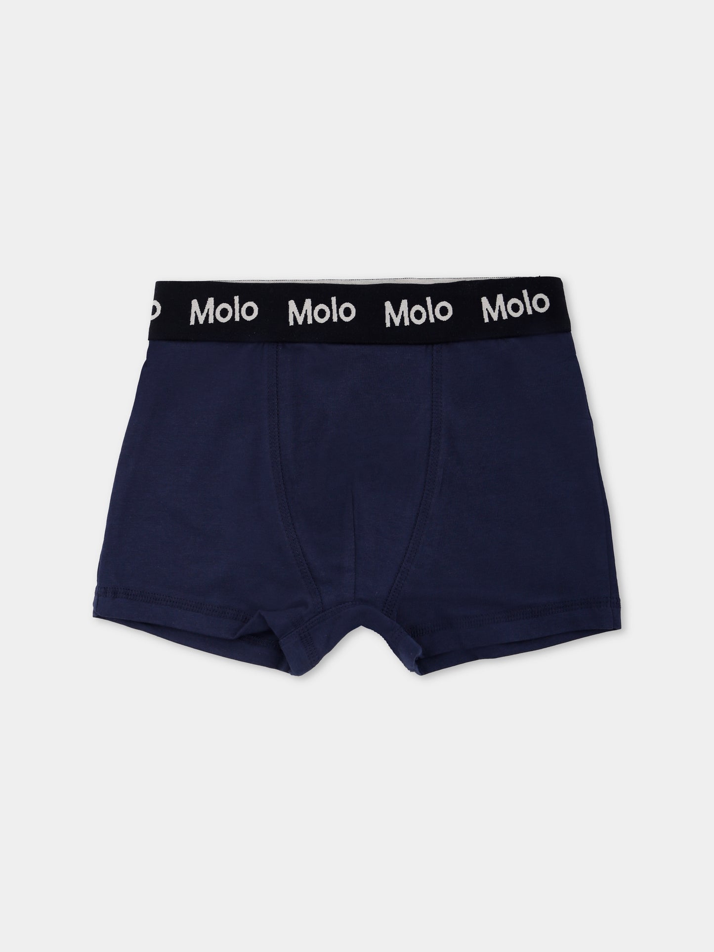 Set boxer Justin blu per bambino con dinosauri,Molo,1W25Q201 9457